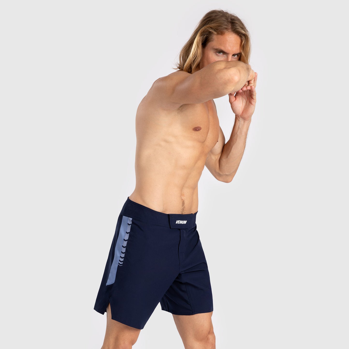 Venum Tempest Heren Vechtshorts - Marineblauw/Blauw