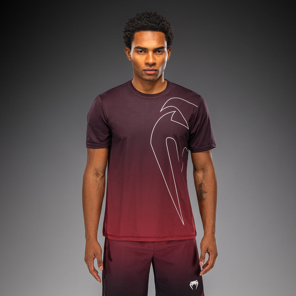 Venum Giant Shift Dry Tech T-shirt - Zwart/Rood