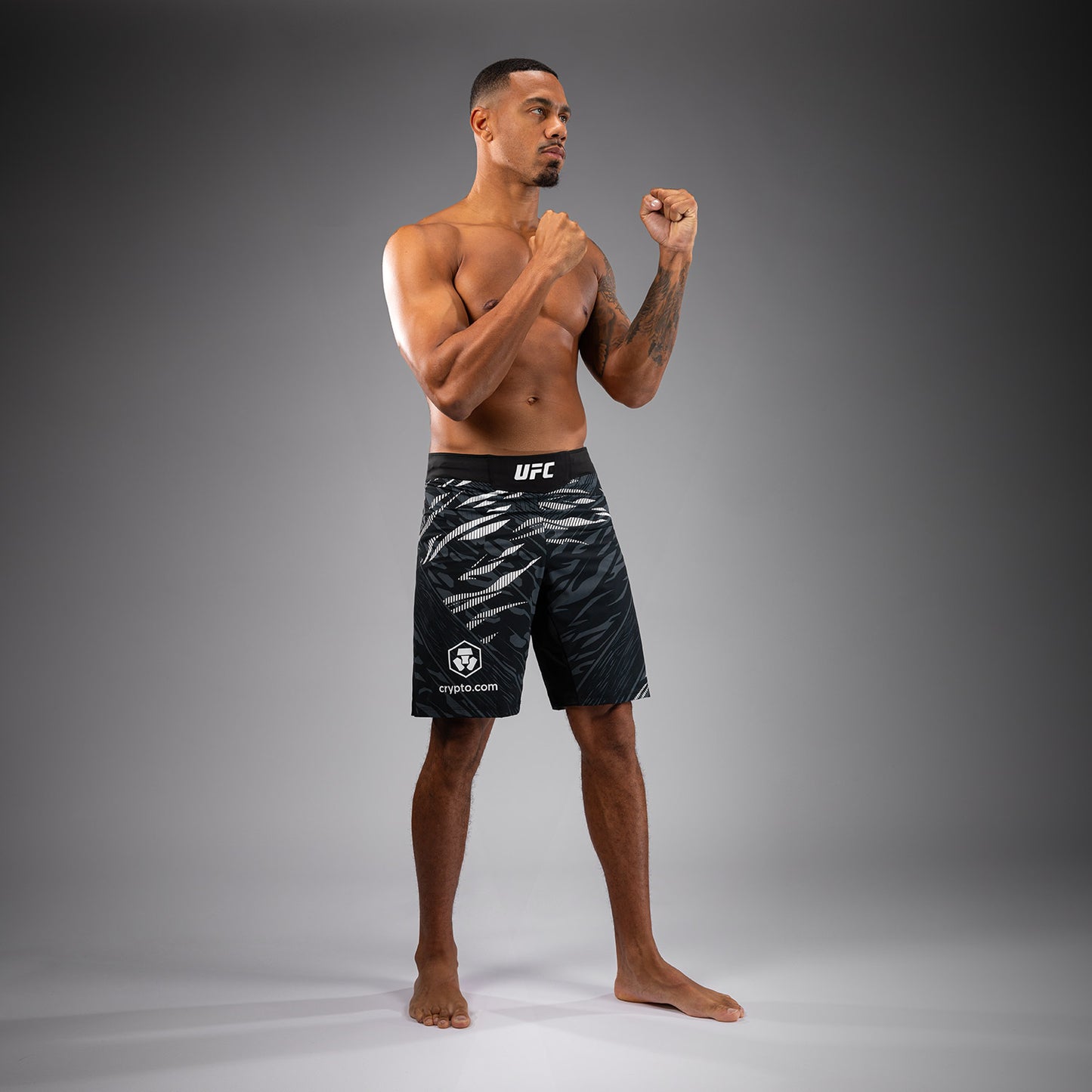 UFC Fusion by Venum Authentic Fight Night Fight Shorts voor Heren - Lang Fit - Zwart