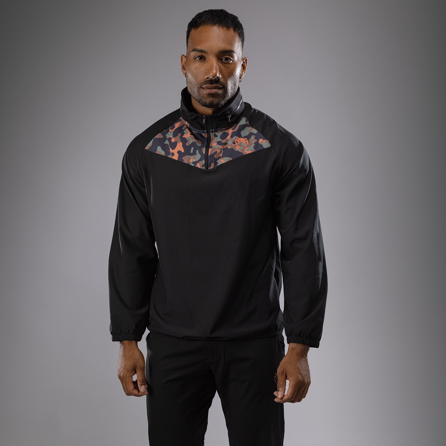 Venum Jungle Ops  Heren Track Jas - Zwart/Canyon Camo
