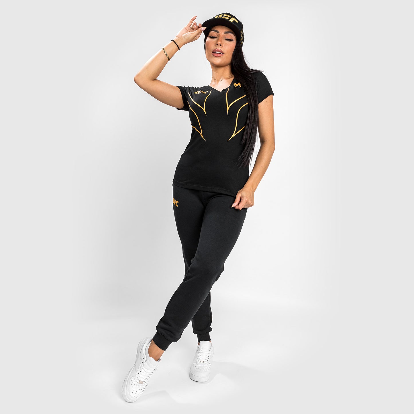 UFC Venum Fight Night 2.0 Replica Vrouwen T-shirt - Kampioen