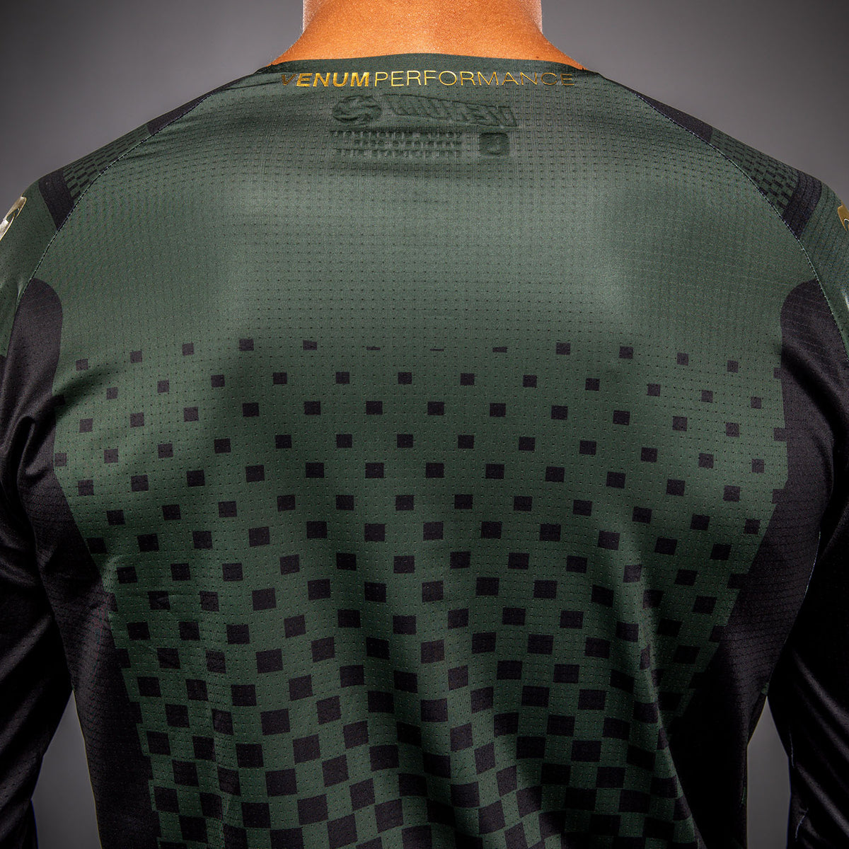 Venum MX Challenger Motorsportsshirt - Zwart/Groen/Goud