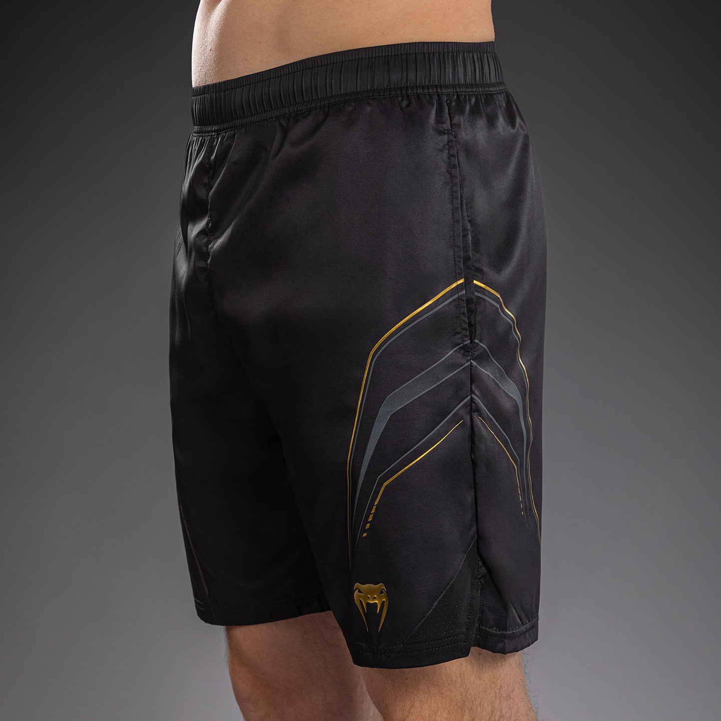 Venum Streamline Trainingsshorts – Zwart/Goud