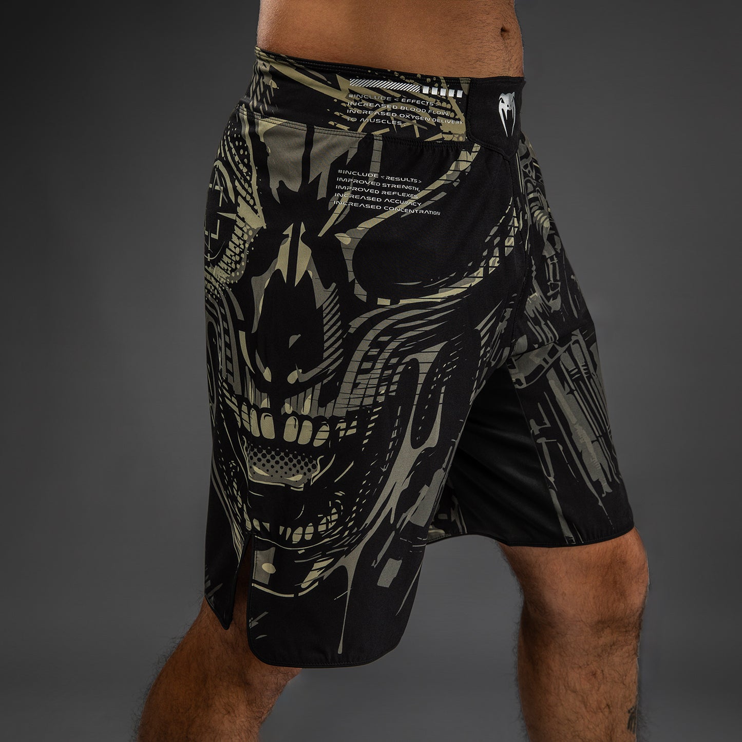 Venum Invader Vecht Shorts - Zwart/Zand
