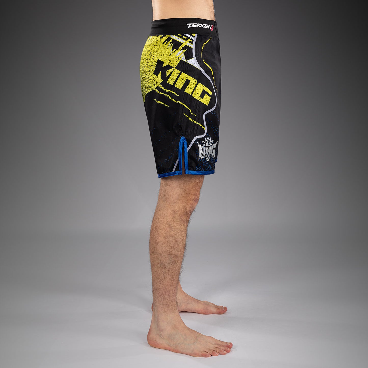 Venum x TEKKEN 8 Fightshorts - King - Zwart/Geel