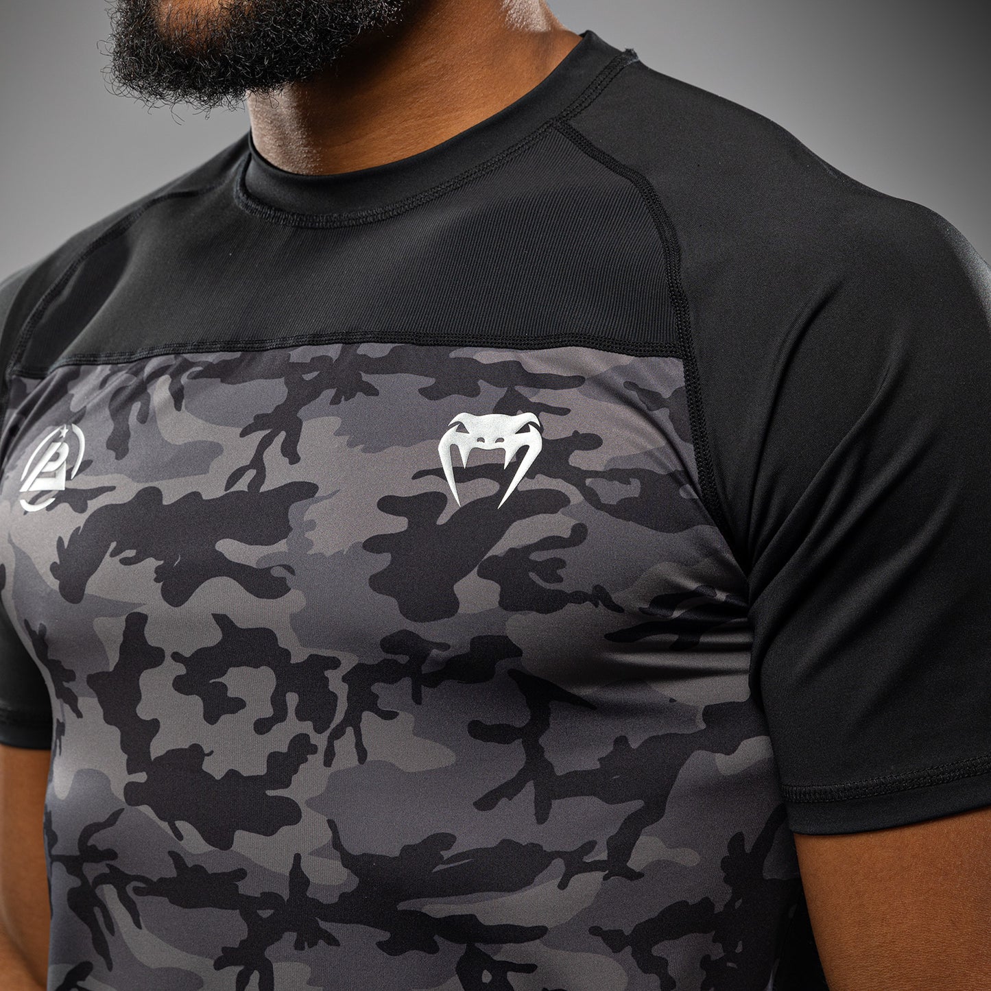 Venum x Polaris Dry-Tech Shirt - Zwart/Storm Grijs