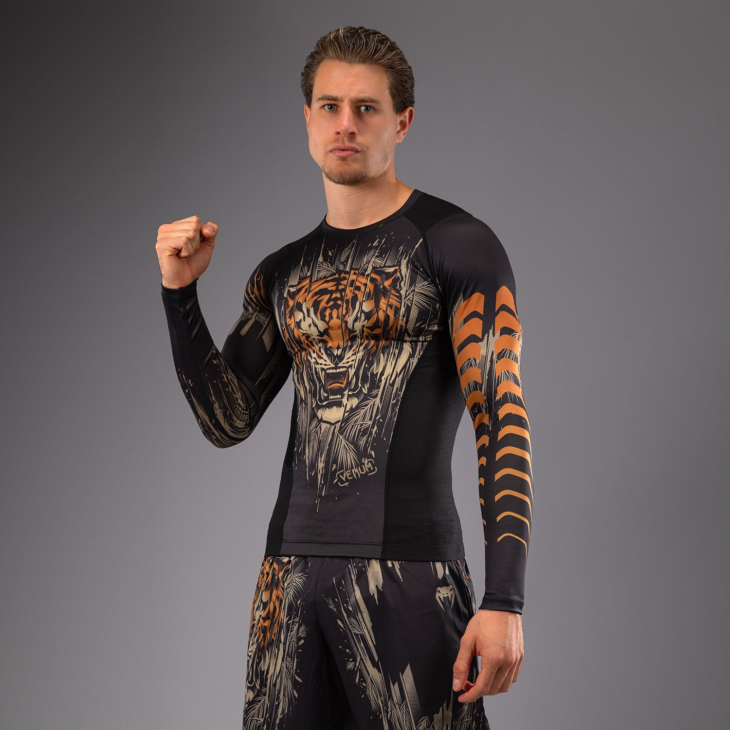 Rashguard Venum Gorilla Jungle lange mouwen - Combat Arena Rashguard Venum Gorilla Jungle lange mouwen - Combat Arena