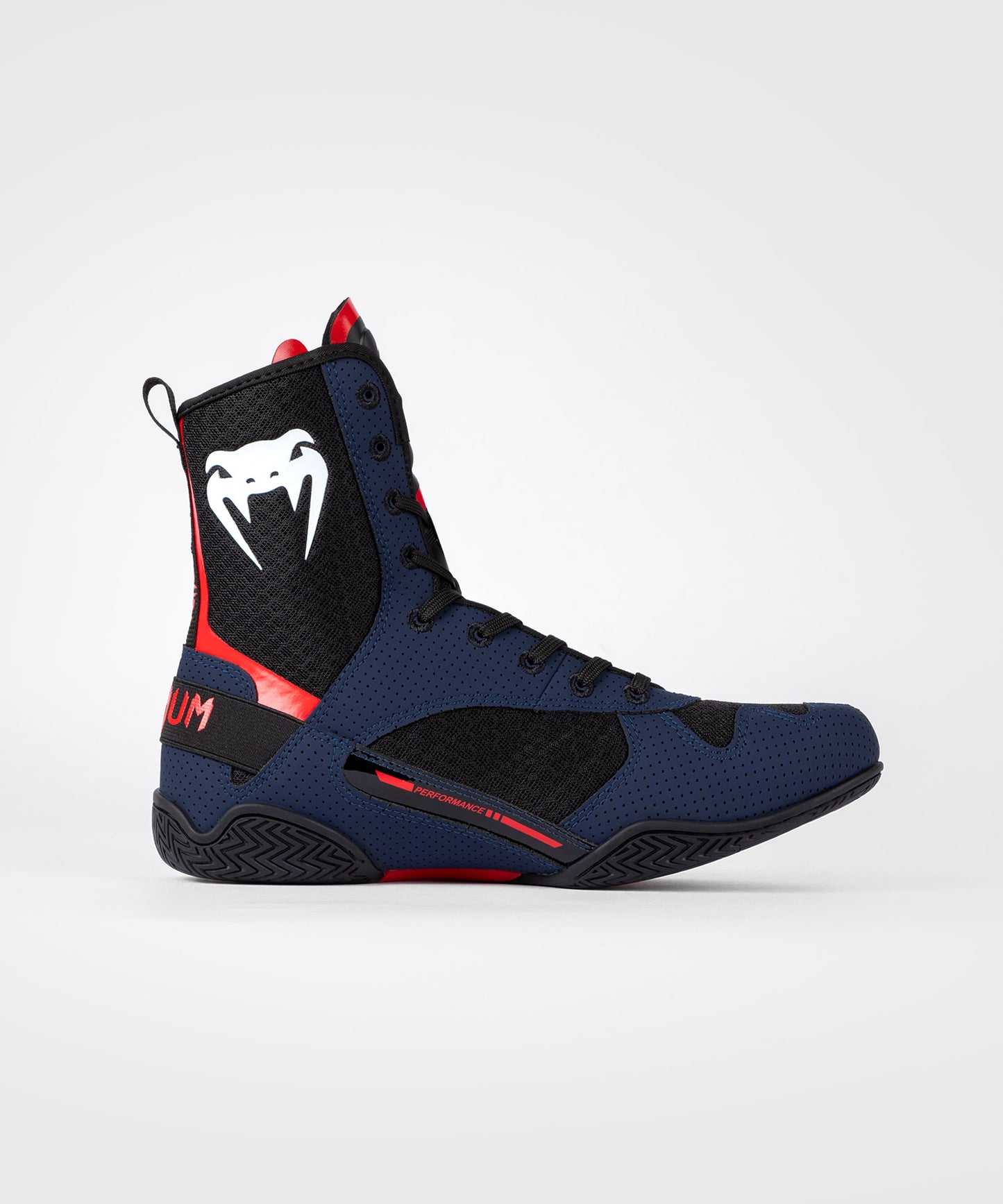 Venum Elite Boksschoenen - Navy/Zwart/Rood