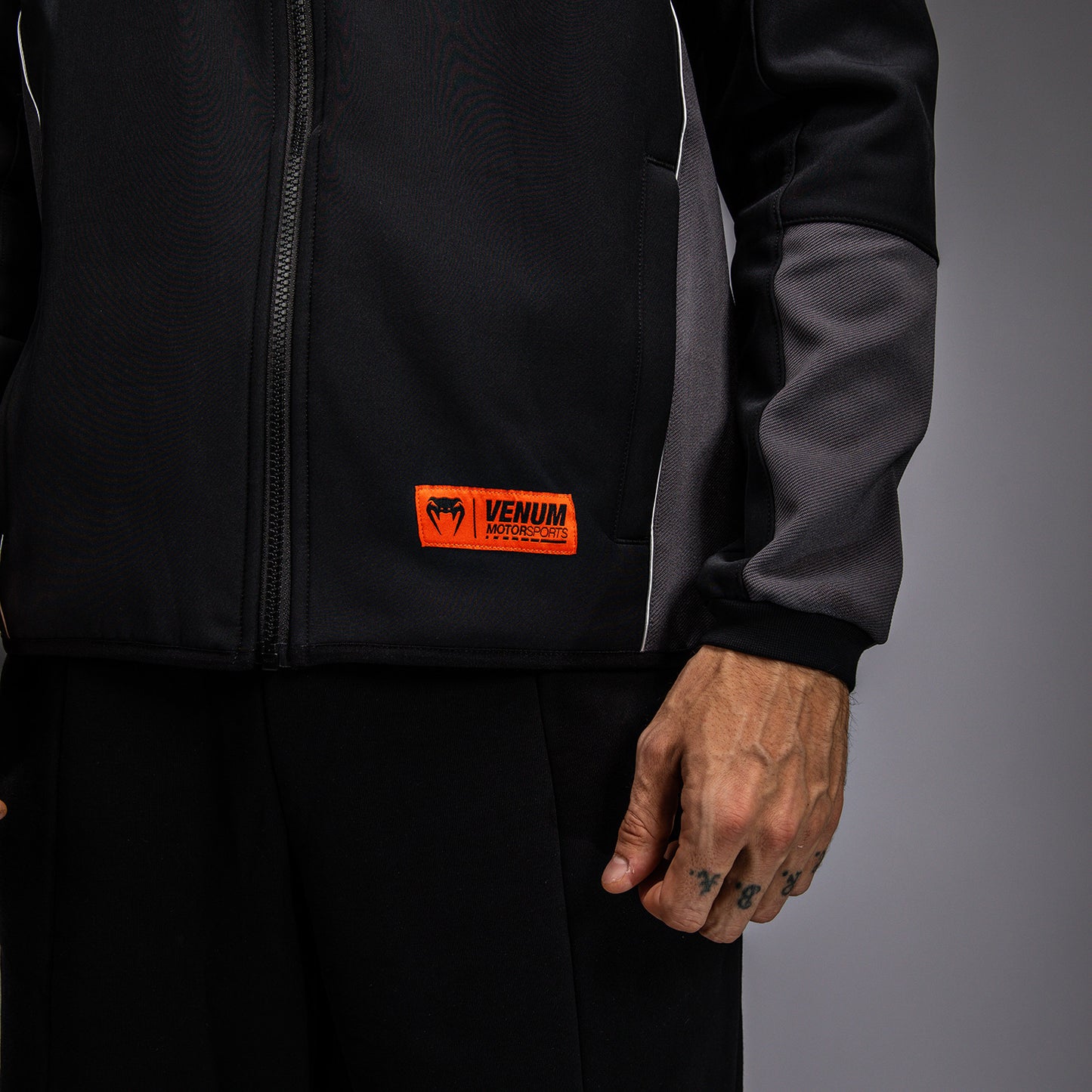 Venum Motorsport Softshell Jacket - Diep Zwart
