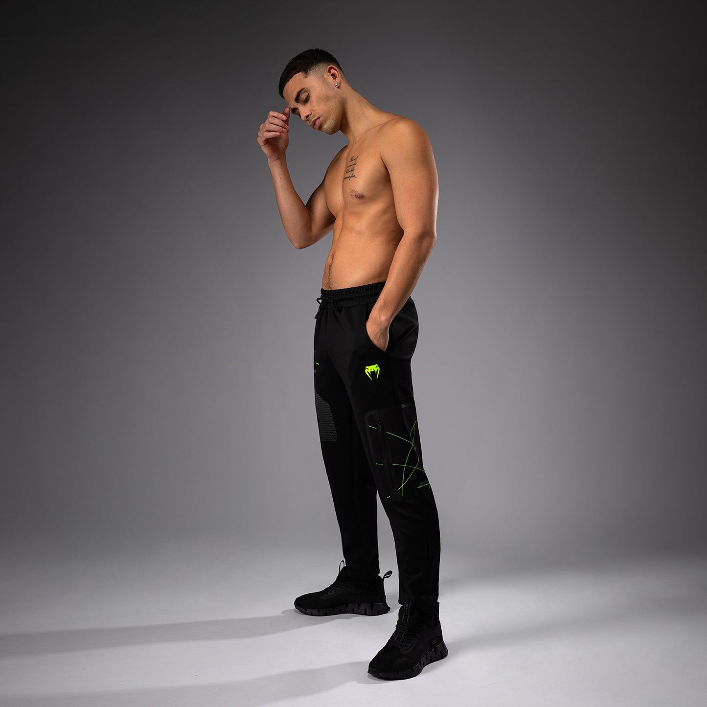 Venum Training Camp 4.0 Joggers - Zwart/Neon Groen