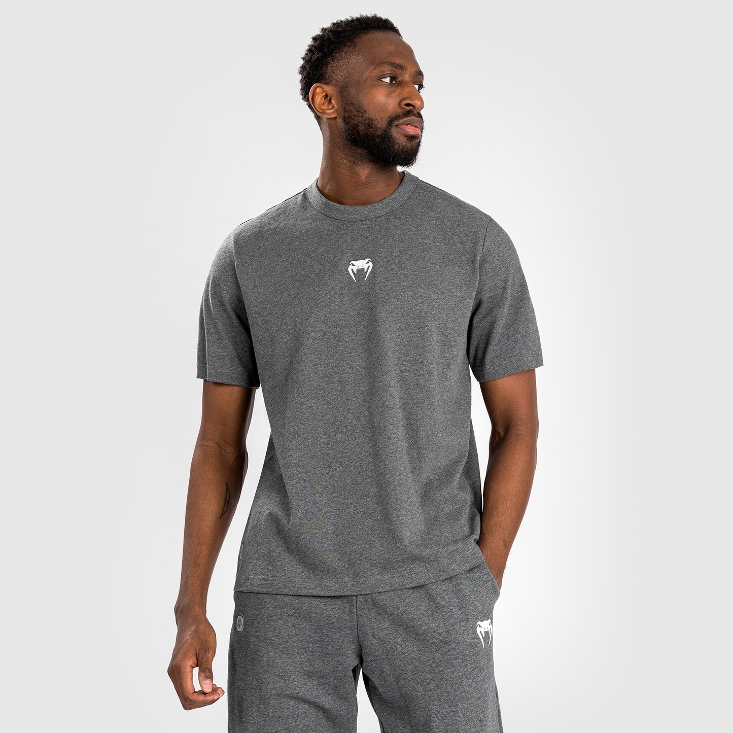 Venum Vortex XL Heren T-Shirt - Donkergrijs Gemêleerd