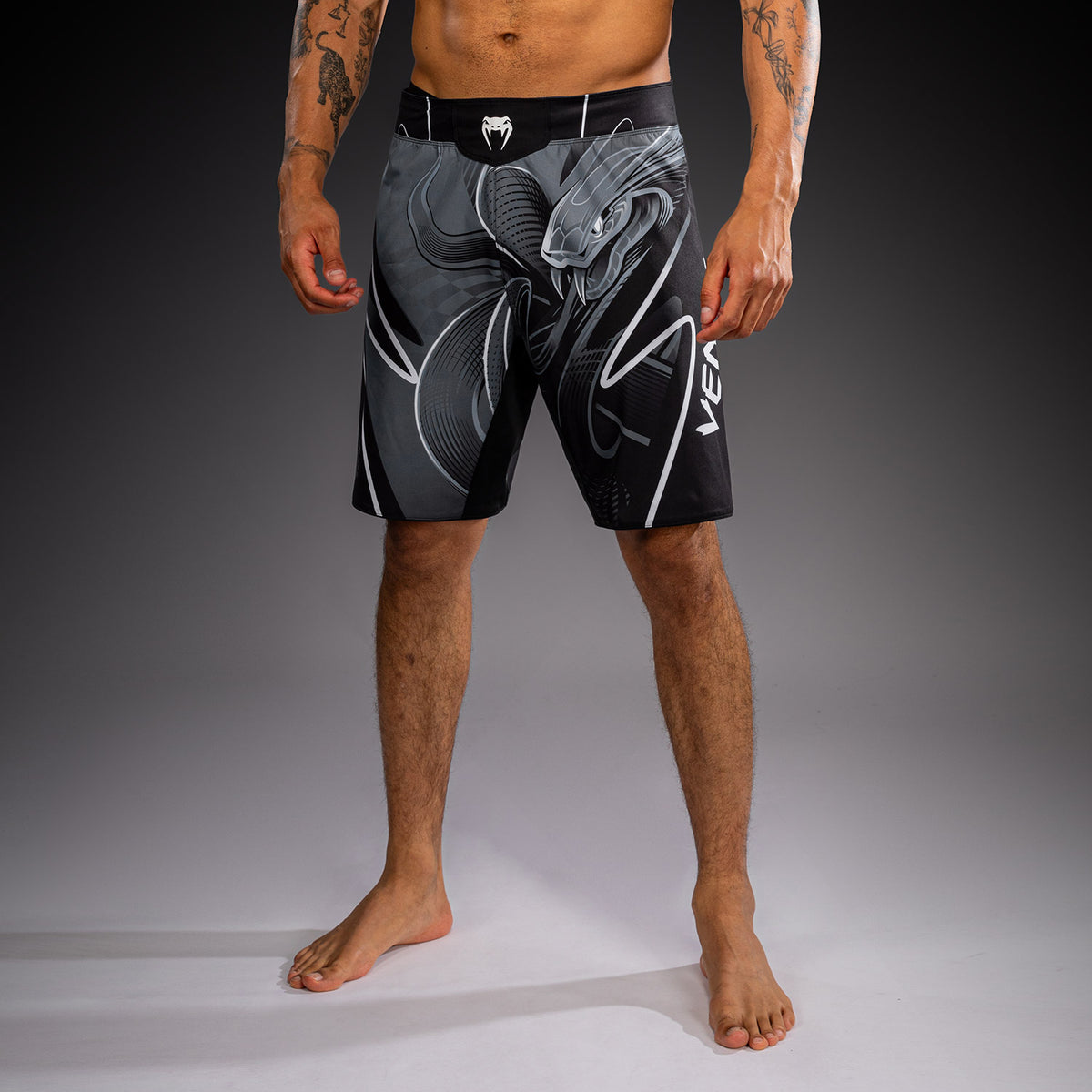 Venum Crimson Viper 2.0 Fightshort - Zwart/Grijs
