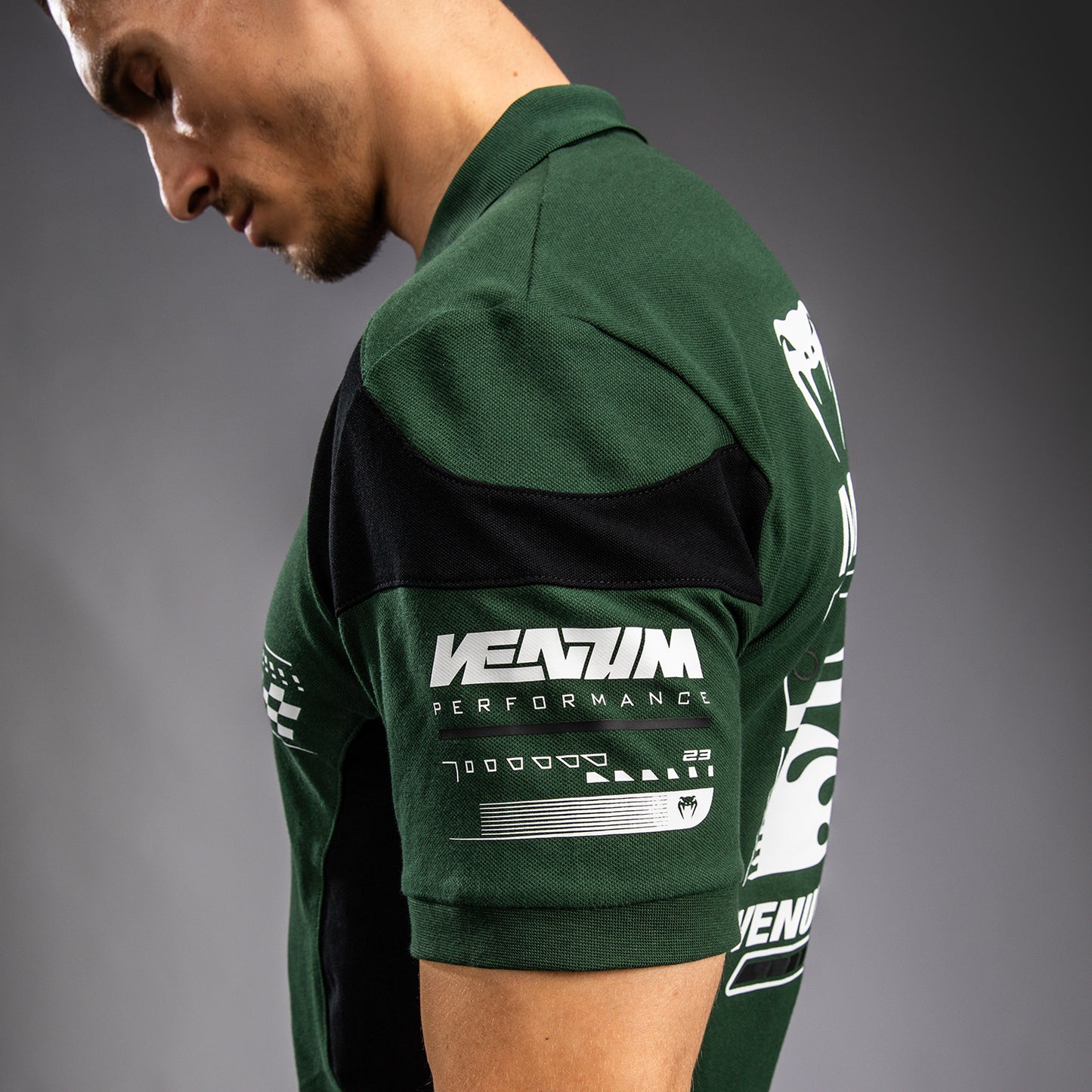 Venum Motorsport Katoenen Polo - Diep Bos