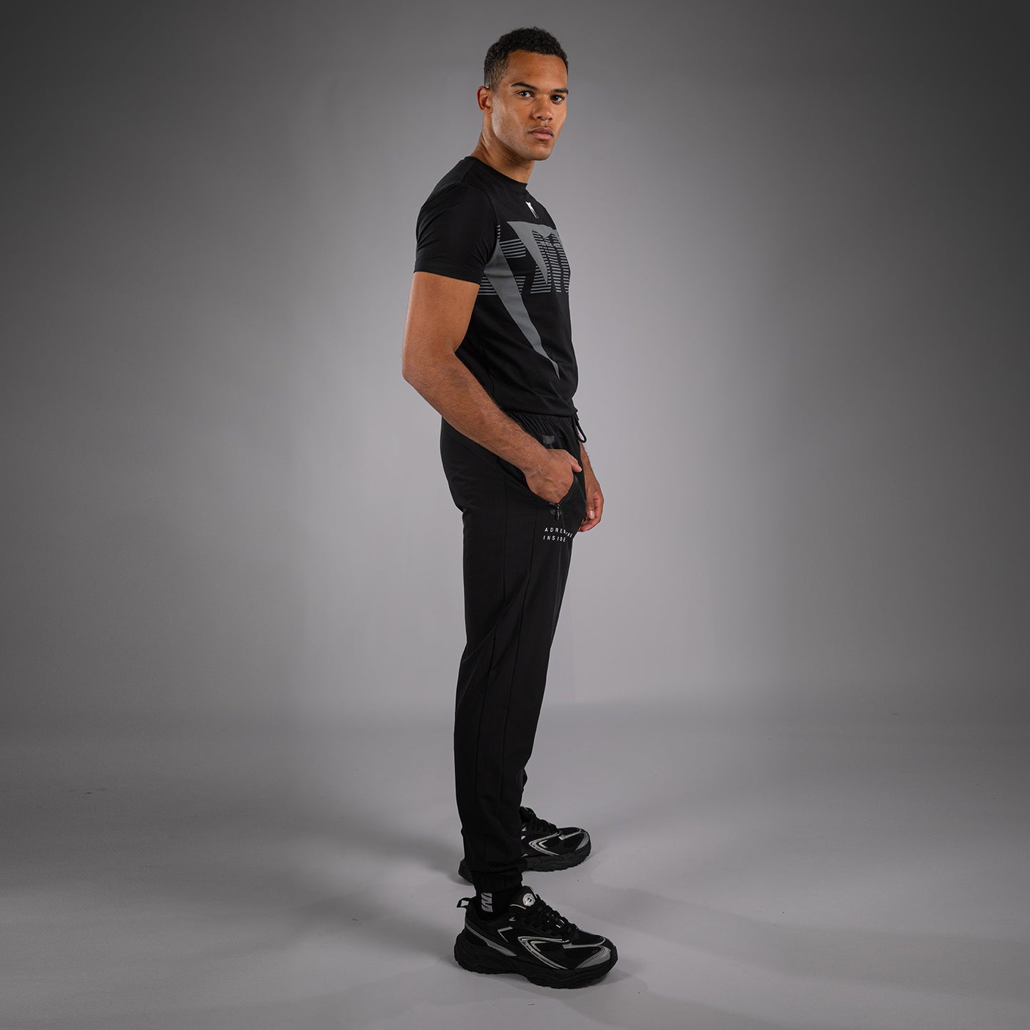 Venum Adrenaline Joggers – Zwart/Zilvergrijs