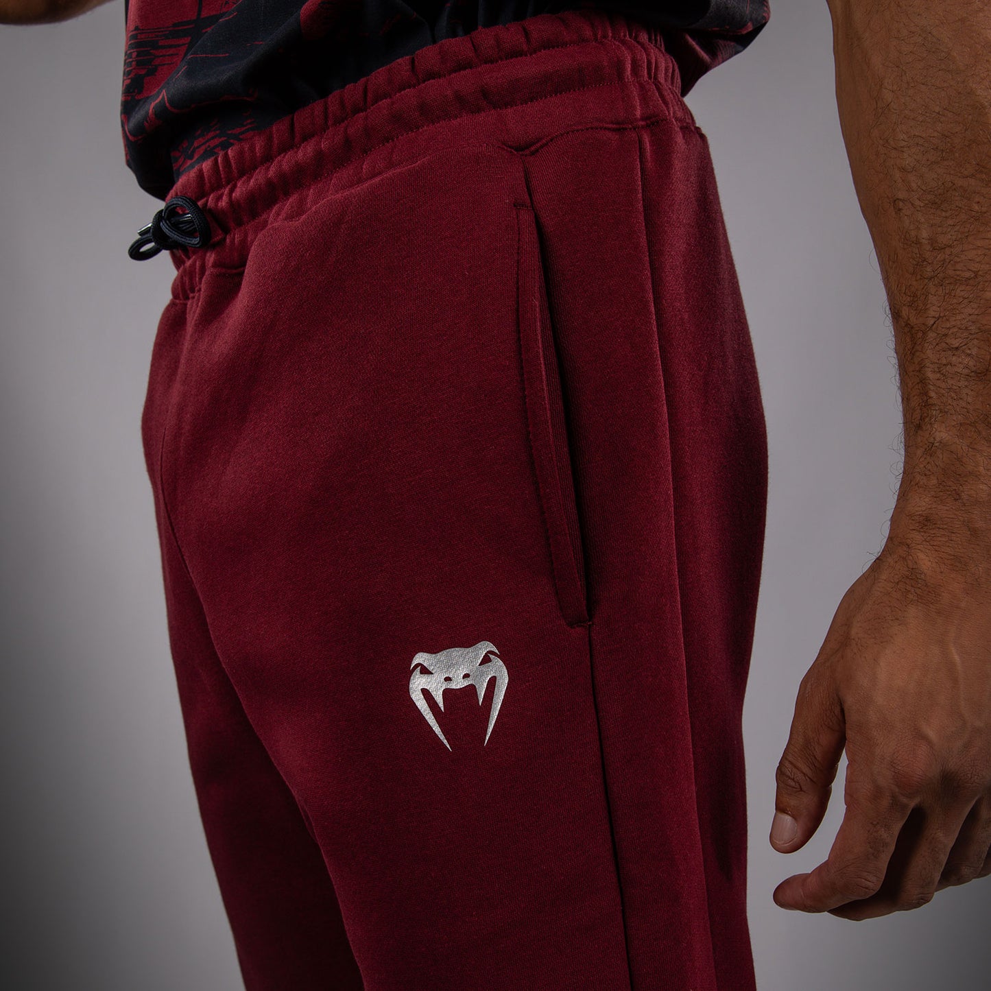 UFC Zenith by Venum Authentic Fight Week Broek Heren - Bourgondisch rood