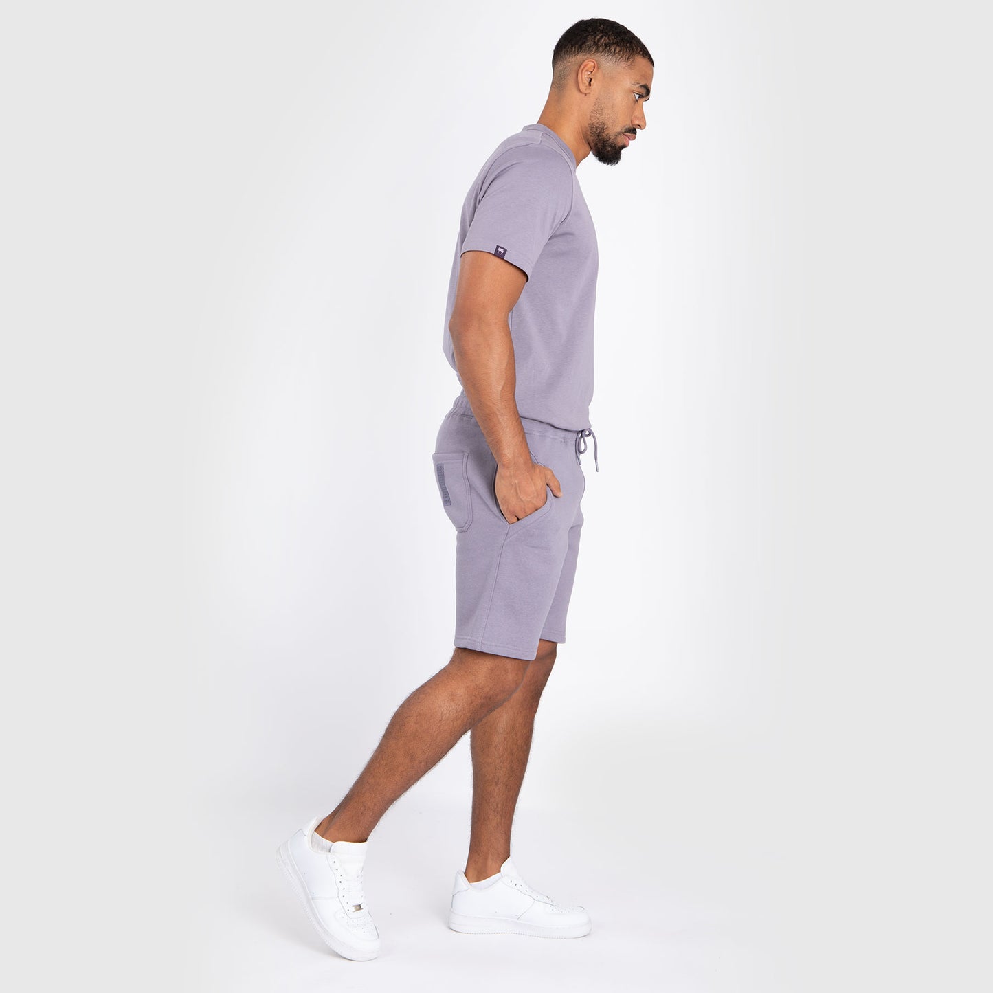 Venum Silent Power Katoenen korte broek - Lavendel grijs