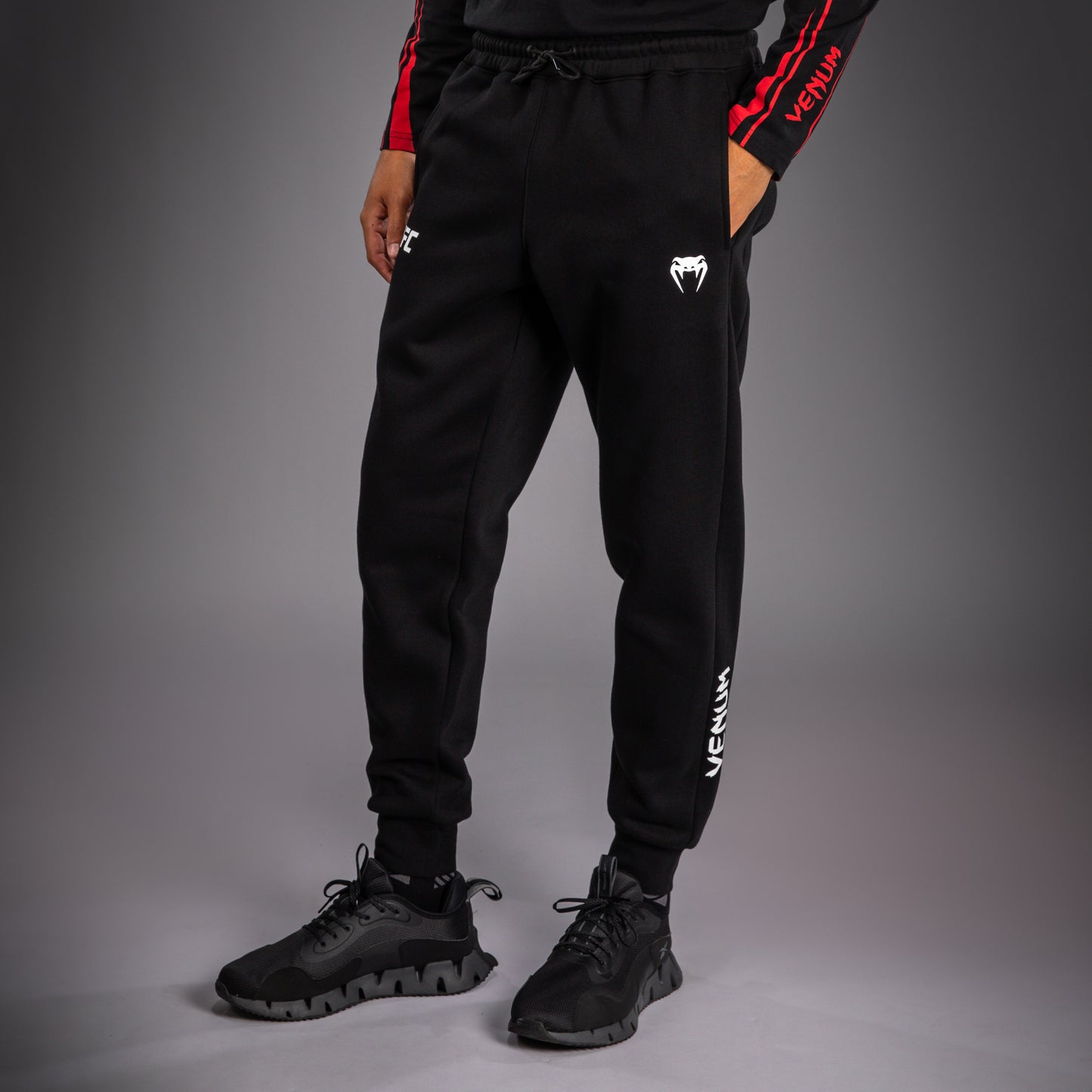 Venum UFC Unity by Venum Authentic Fight Week Heren Katoenen Broek - Zwart