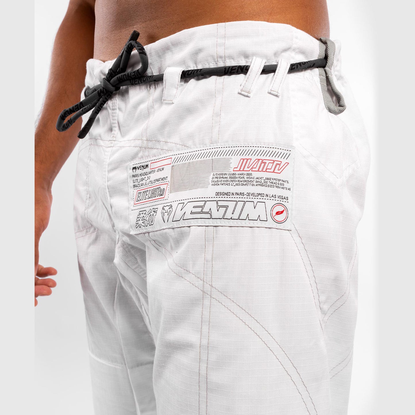 Venum Elite 3.0 Light BJJ Kimono - Wit