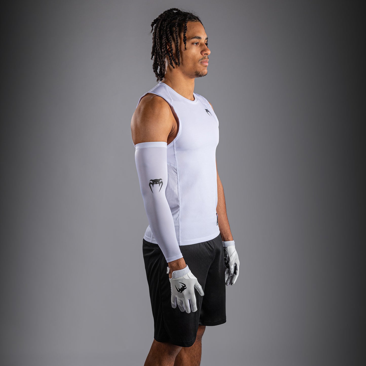 Venum Elite Football Mouwloos Compressie T-shirt - Wit