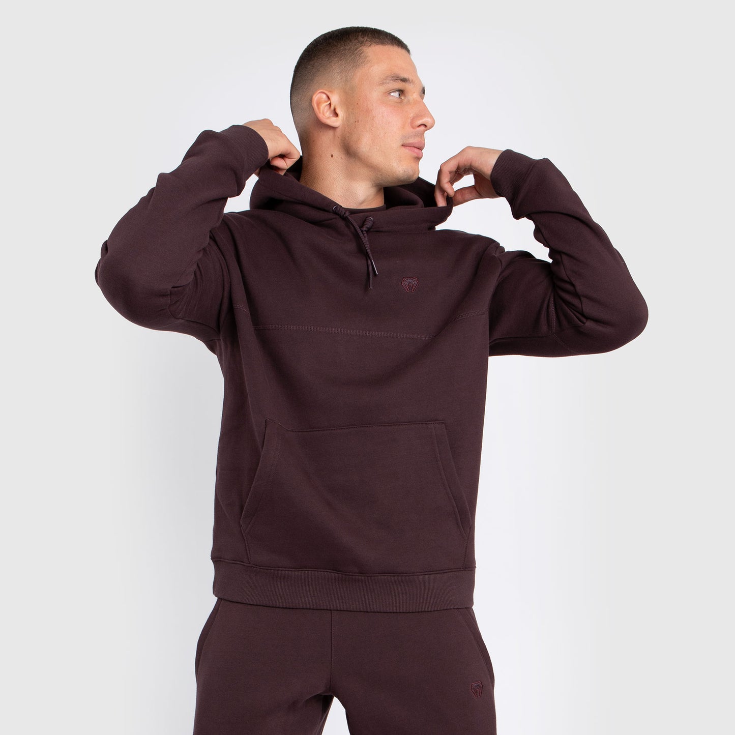 Venum Silent Power Hoodie - Donker Bruin
