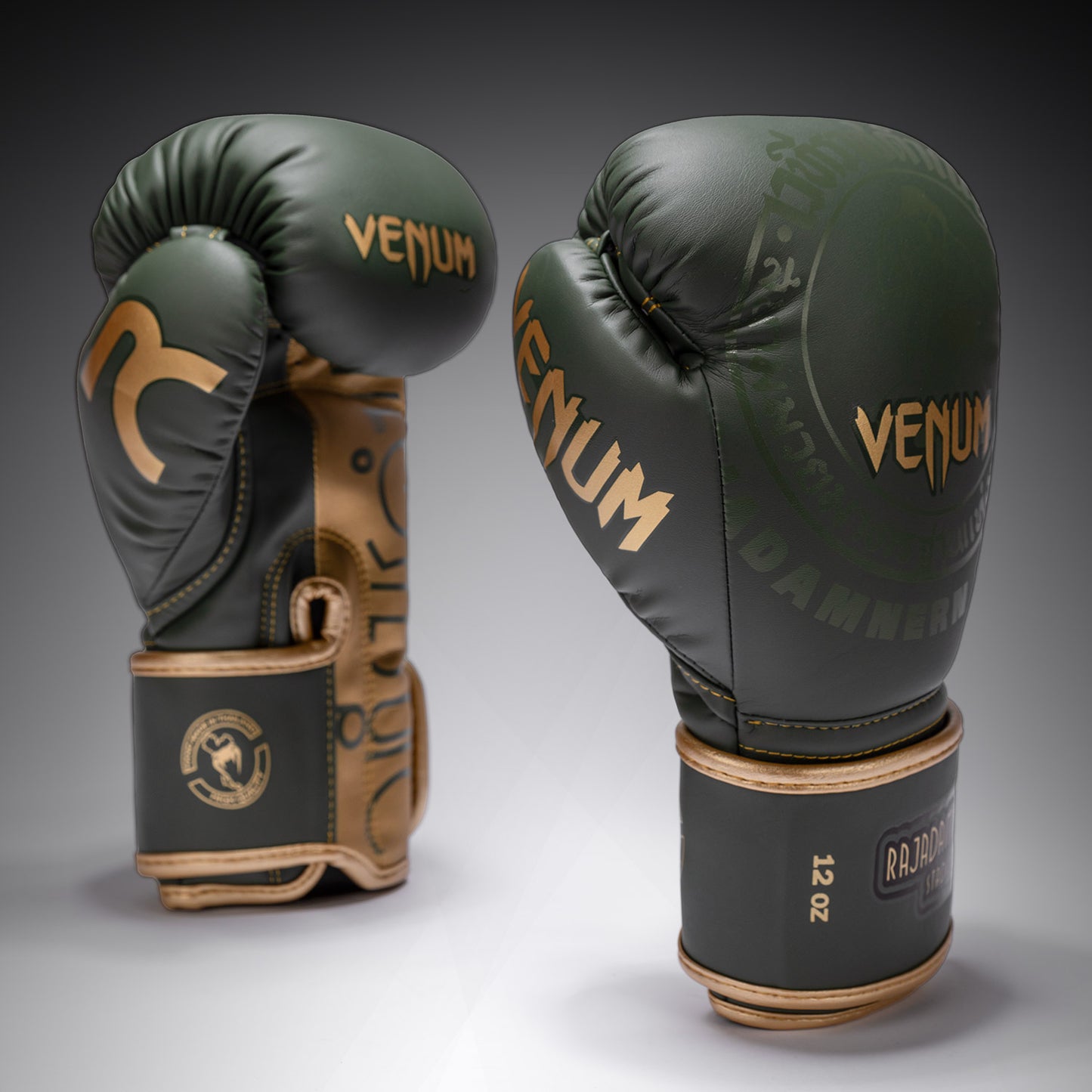 Venum x Rajadamnern Bokshandschoenen - Militair Groen