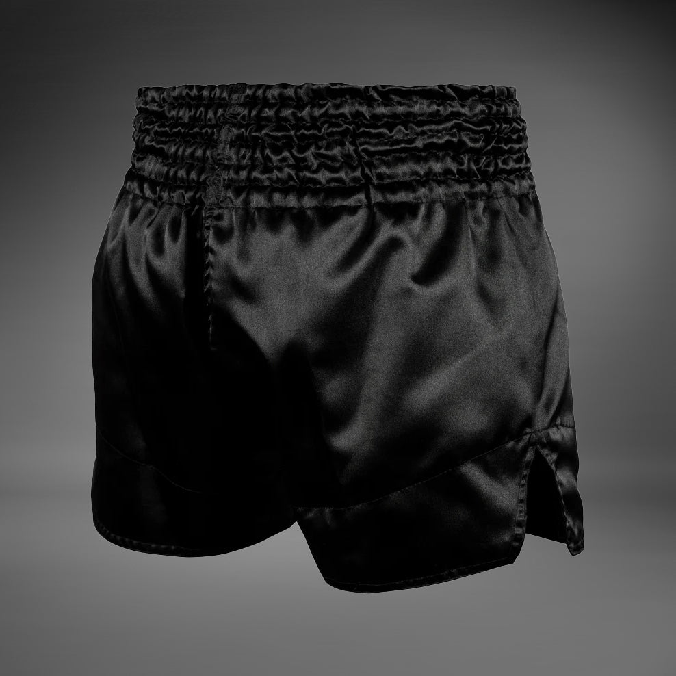 Venum Classic Muay Thai Shorts - Zwart/fluorescerend geel