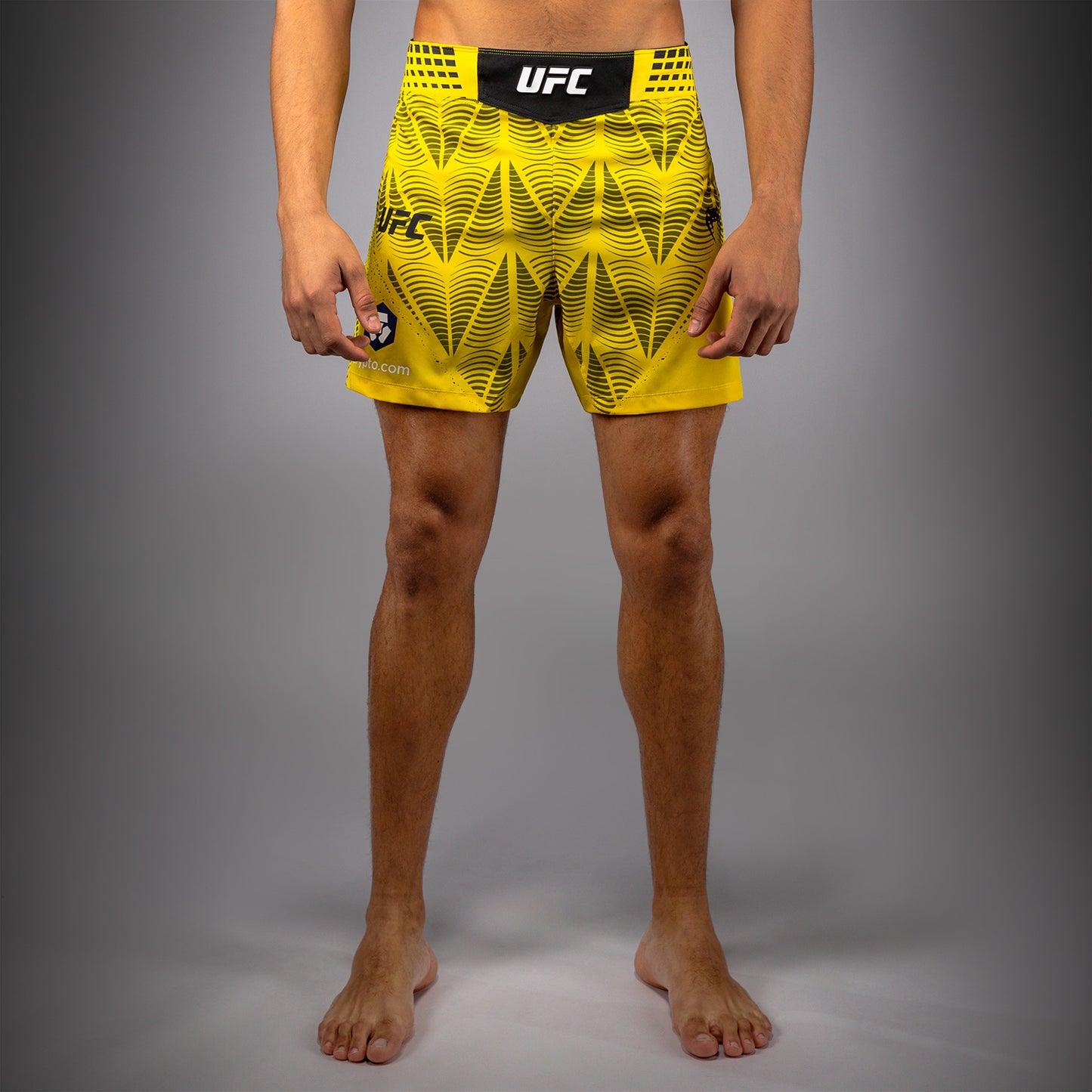 UFC Zenith by Venum Authentic Fight Night Short Fit Fight Short Heren - Geel