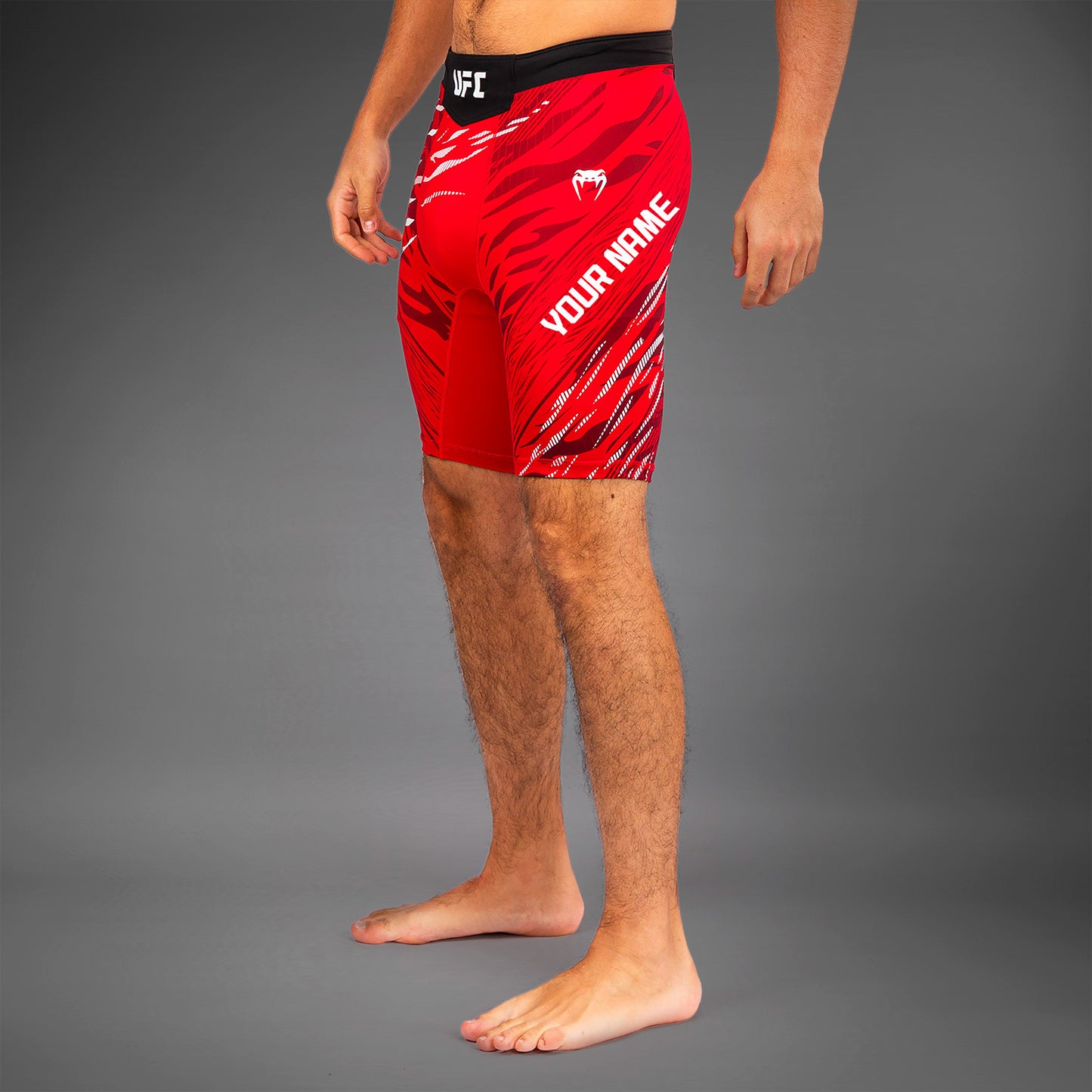 UFC Fusion by Venum Personalized Authentic Fight Night Vale Tudo Shorts voor Heren - Rood