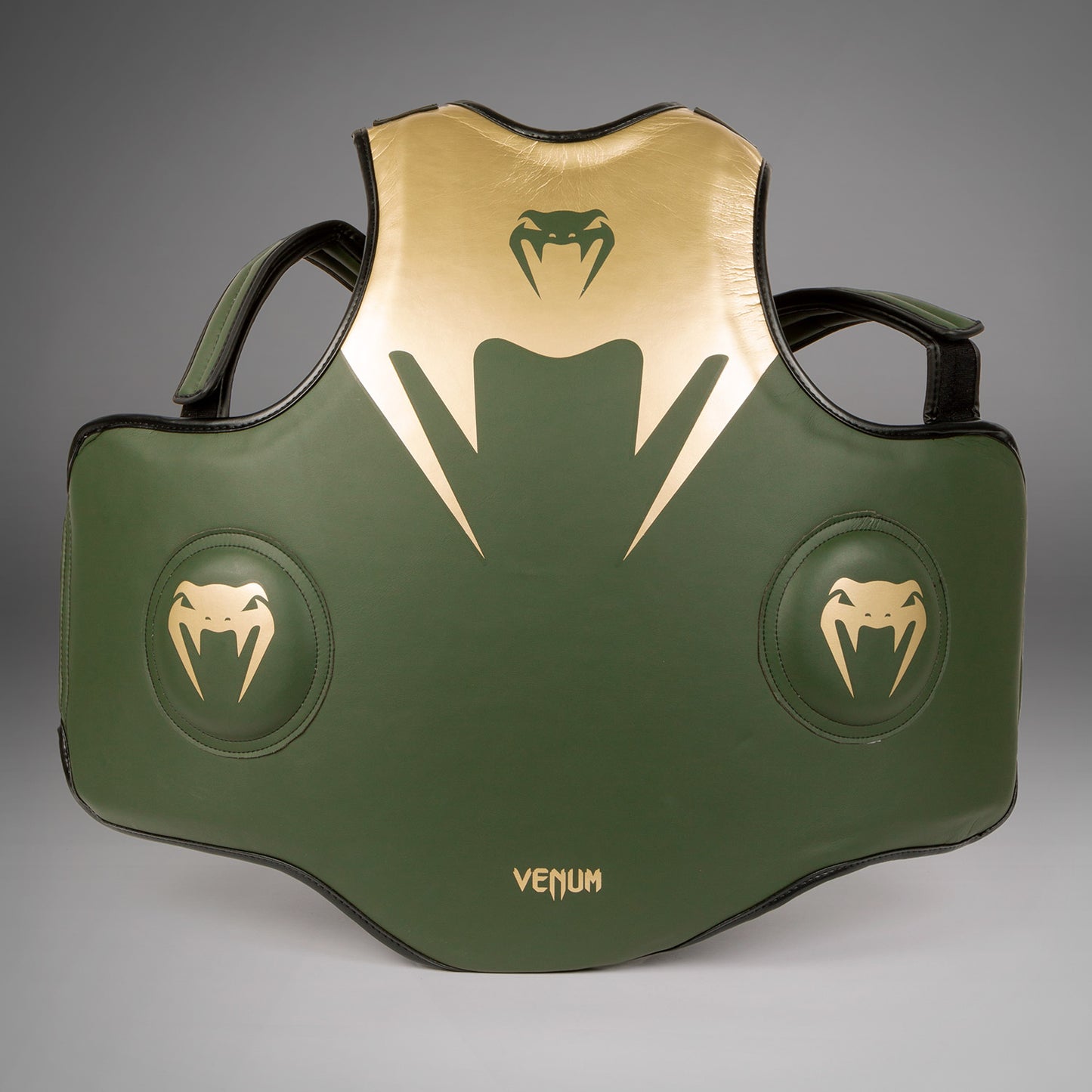 VENUM PRO BOXING - LICHAAMSBESCHERMER - Kaki/Goud