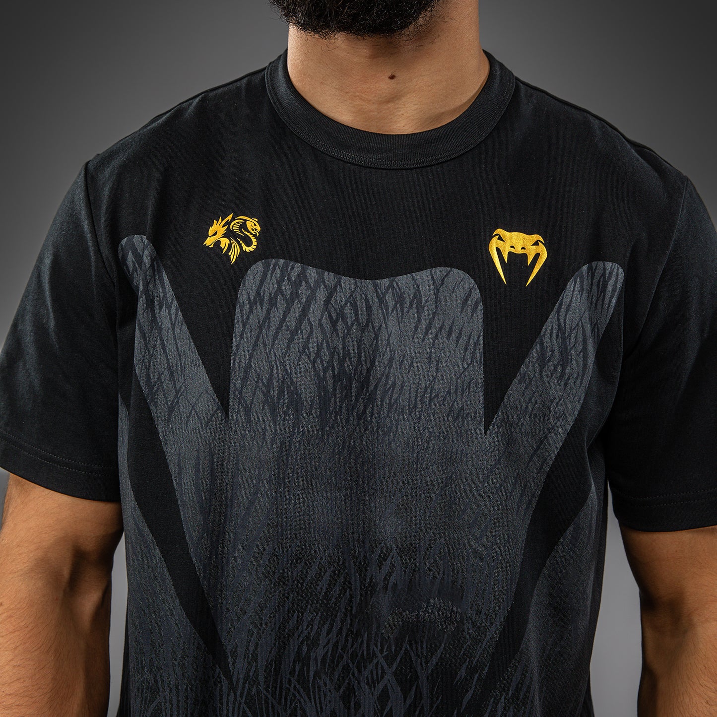 Venum x Chimaev T-shirt - Zwart/Grijs