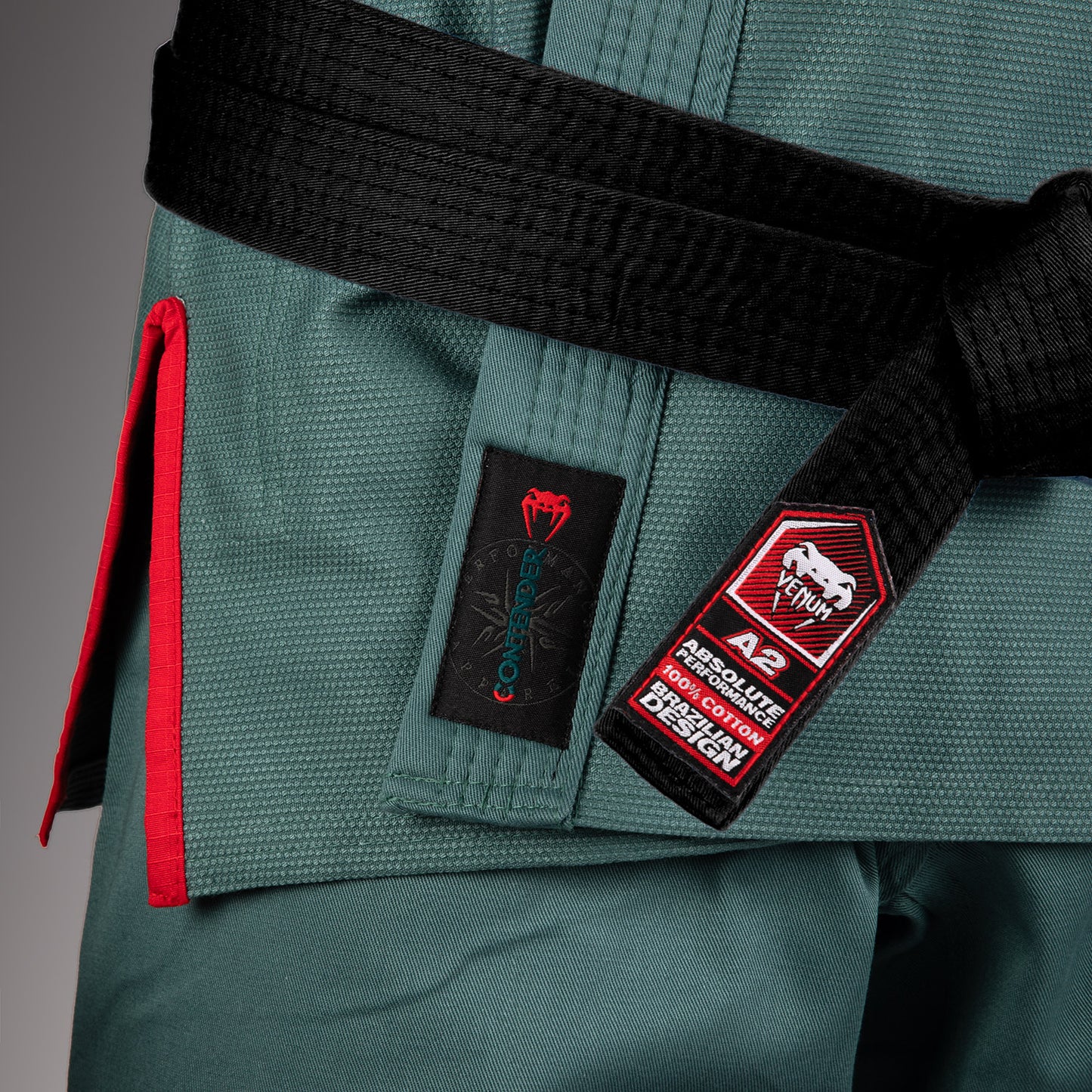 Venum Contender 3.0 Brazilian Jiu Jitsu Gi 380g - Oceaan Groen
