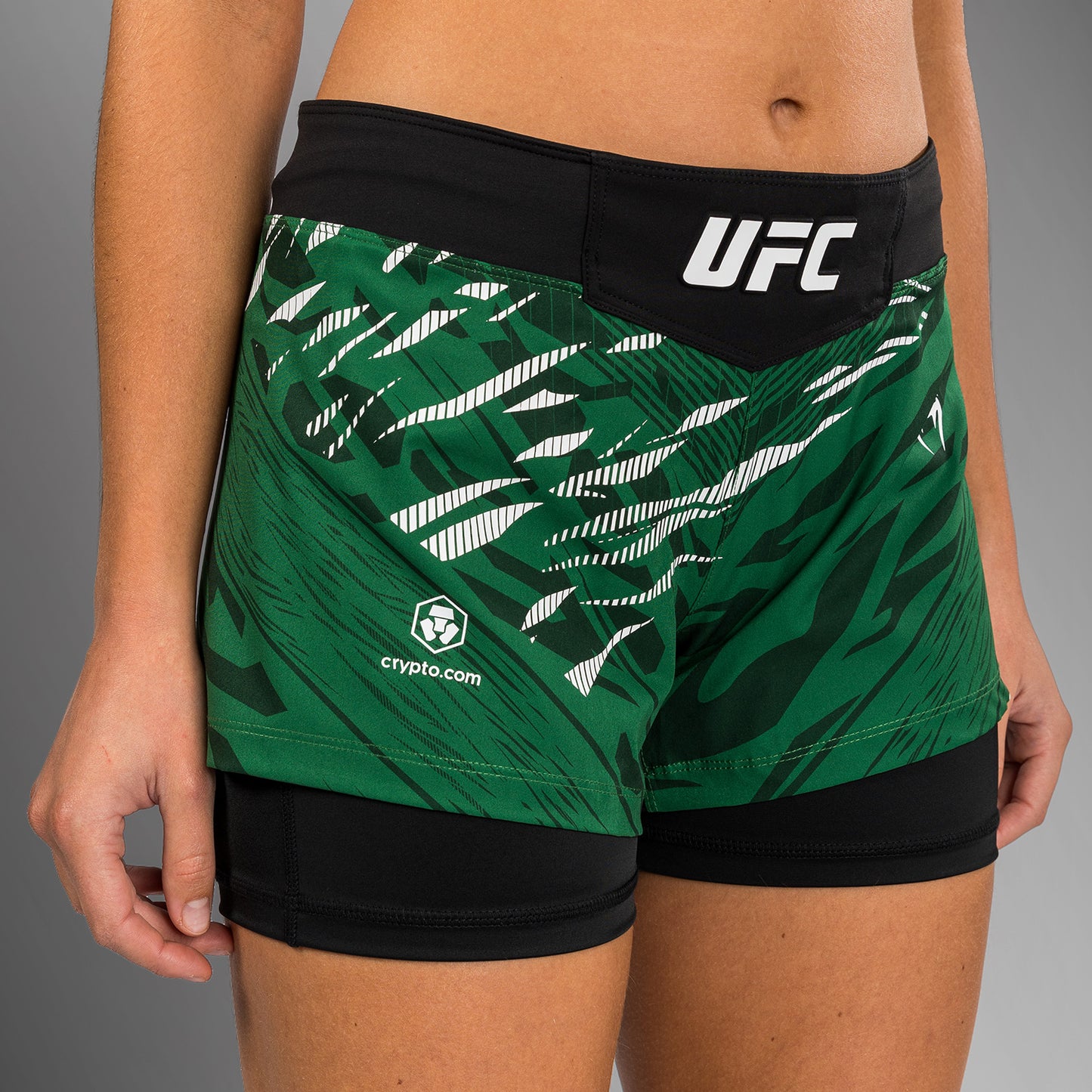UFC Fusion by Venum Authentic Fight Night Fight Shorts voor Dames - Groen