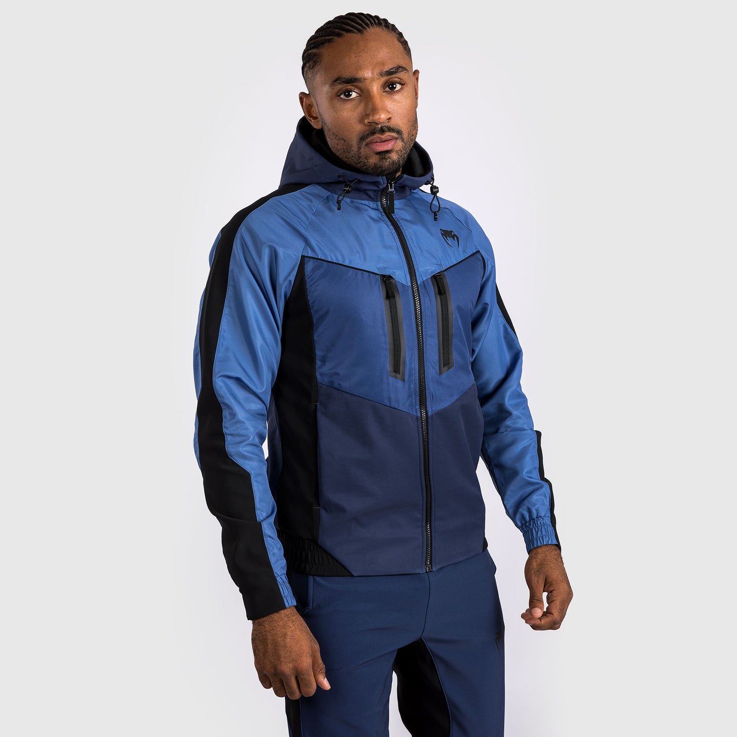 Venum Laser 3.0  Track Jas - Zwart/Blauw
