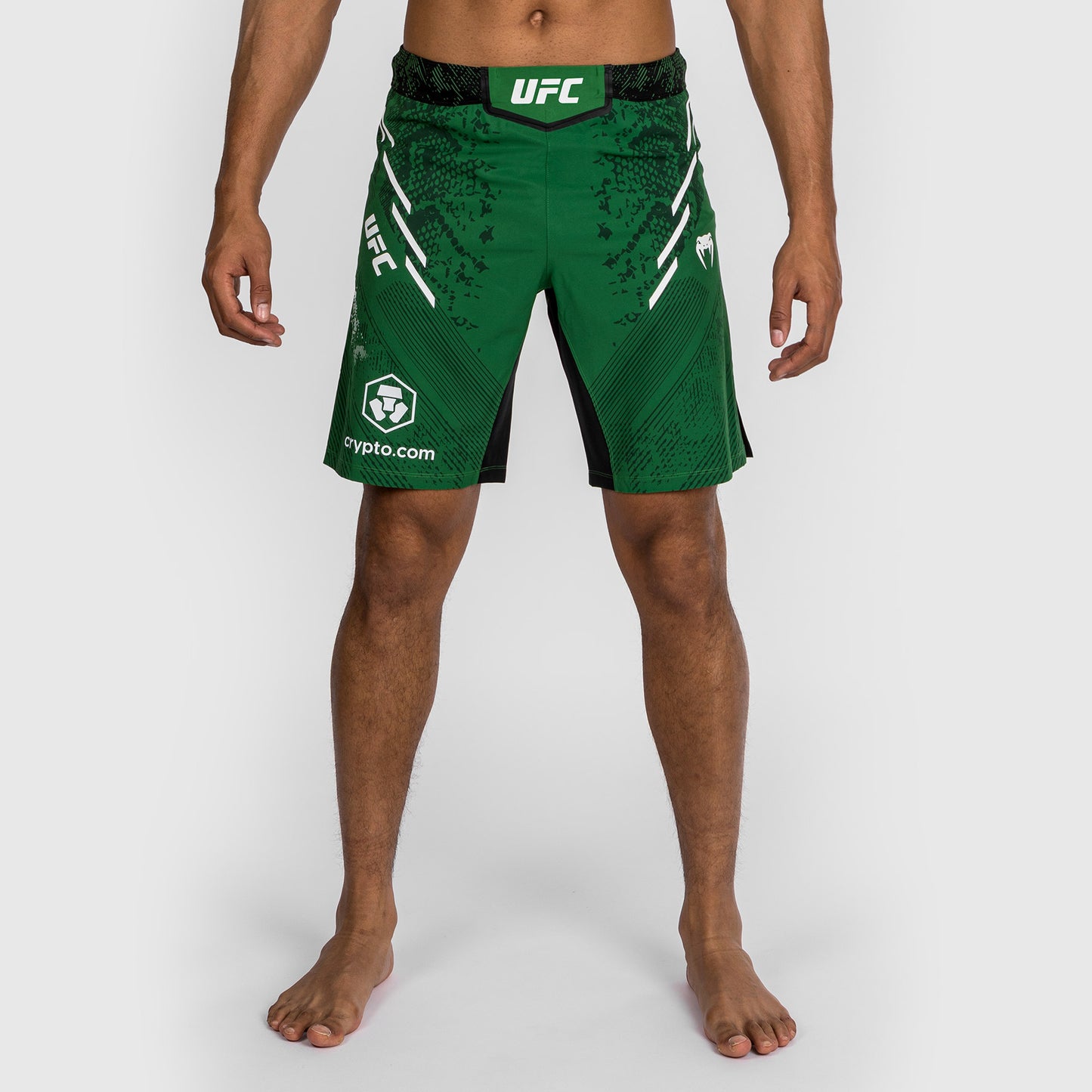 UFC Adrenaline by Venum Gepersonaliseerde Authentic Fight Night Heren gevechtsshort - Long Fit - Geel