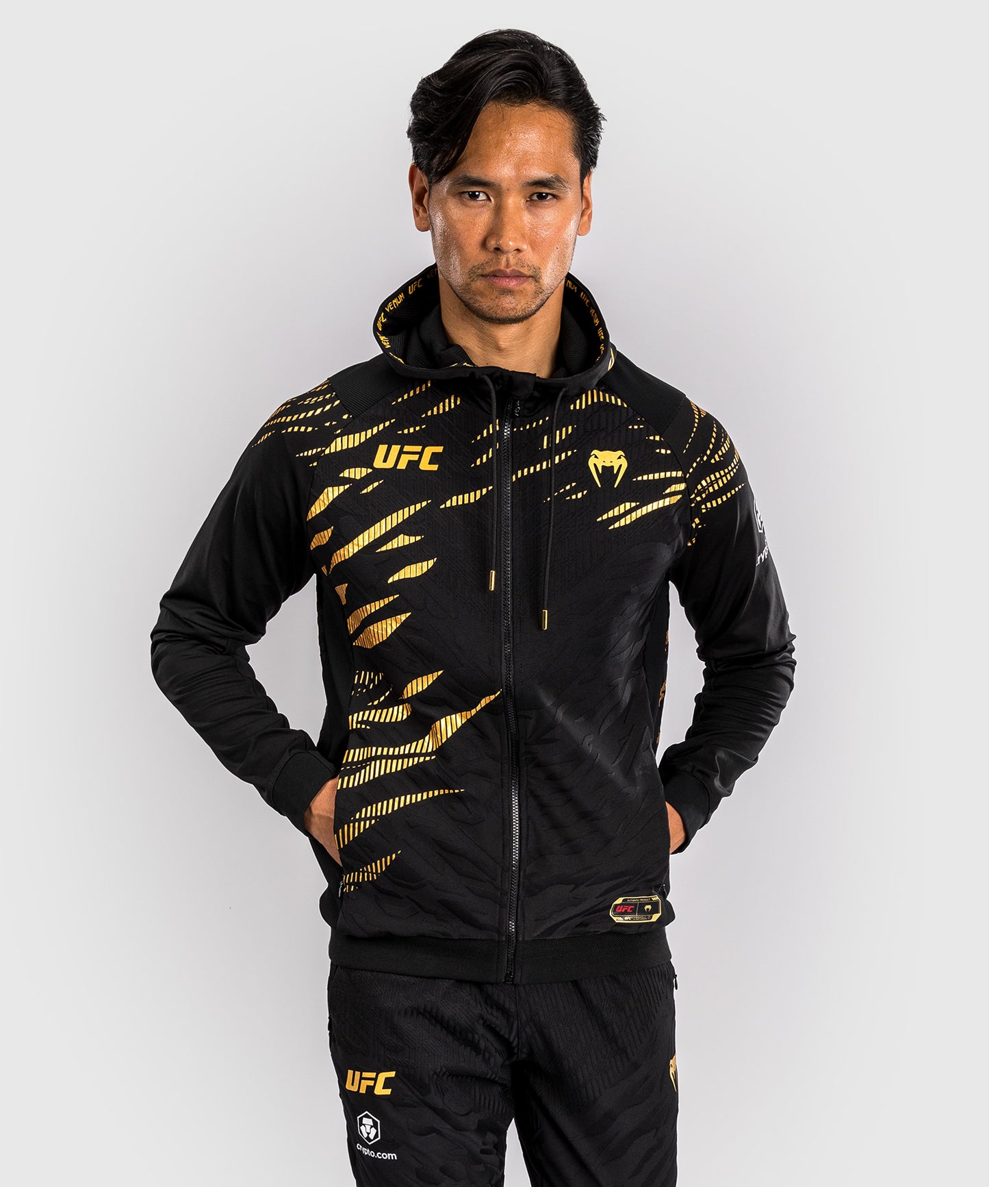 UFC Fusion by Venum Authentic Fight Night Hoodie voor Heren - Champion