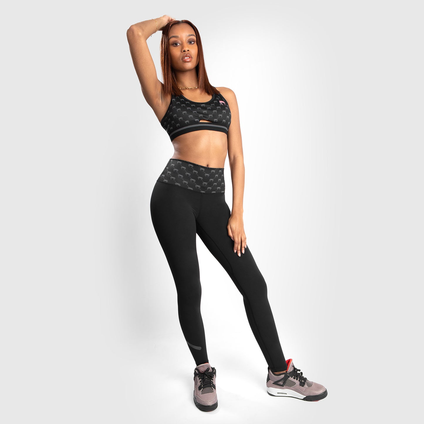 Venum Monogram Legging - Zwart/Roze Goud