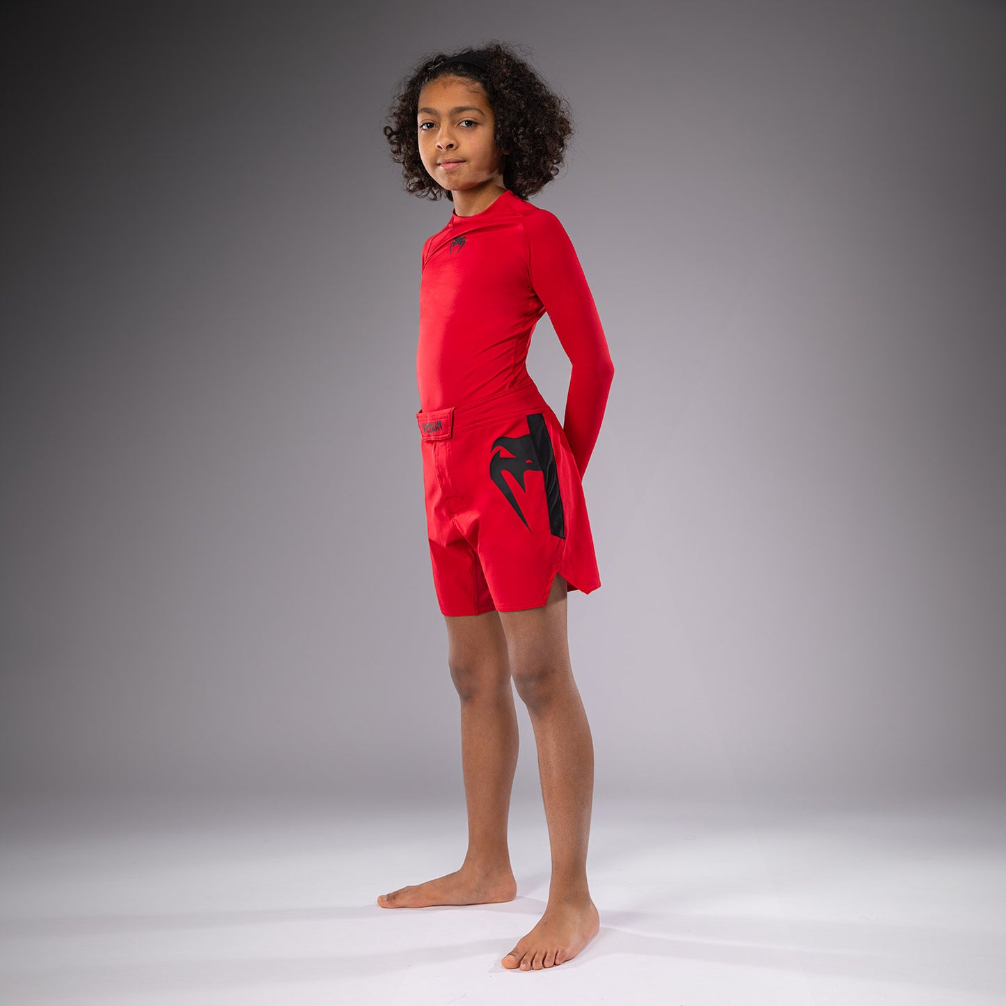 Venum Light Fight Shorts voor Kinderen - Kersenrood