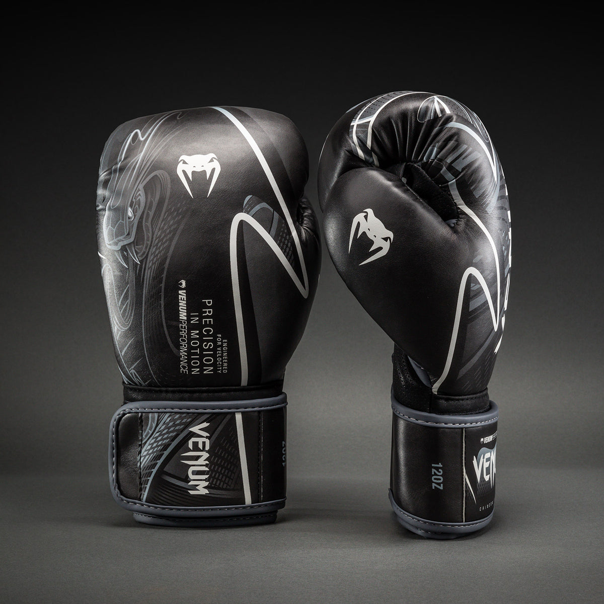 Venum Crimson Viper 2.0 Impact Bokshandschoenen - Zwart/Grijs