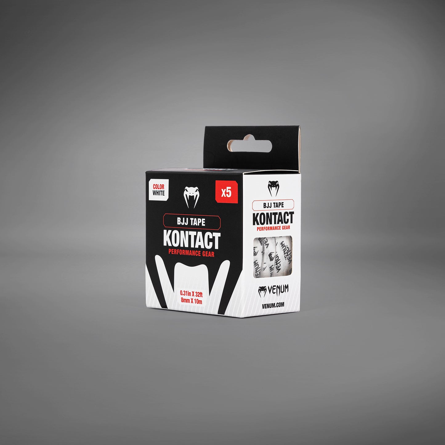 Venum Kontact BJJ Vinger Tape - Wit/Zwart