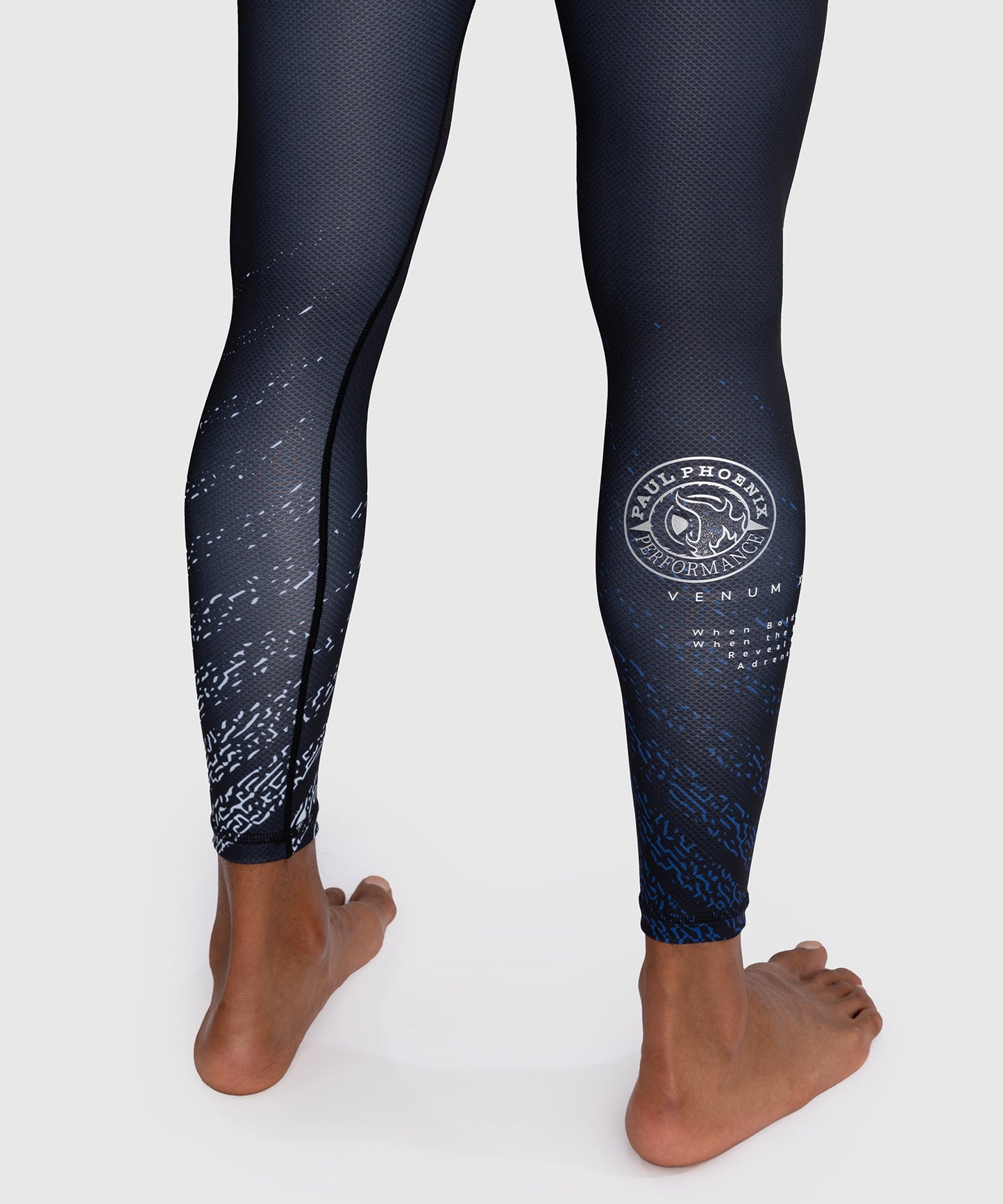 Venum x TEKKEN 8 - Paul Phoenix Spats - Zwart/Blauw