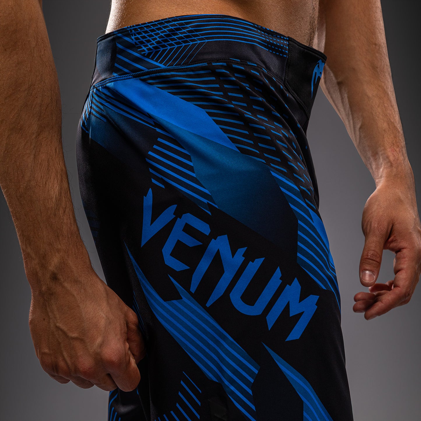 Venum No-Gi 6.0 Fightshort - Zwart/Blauw