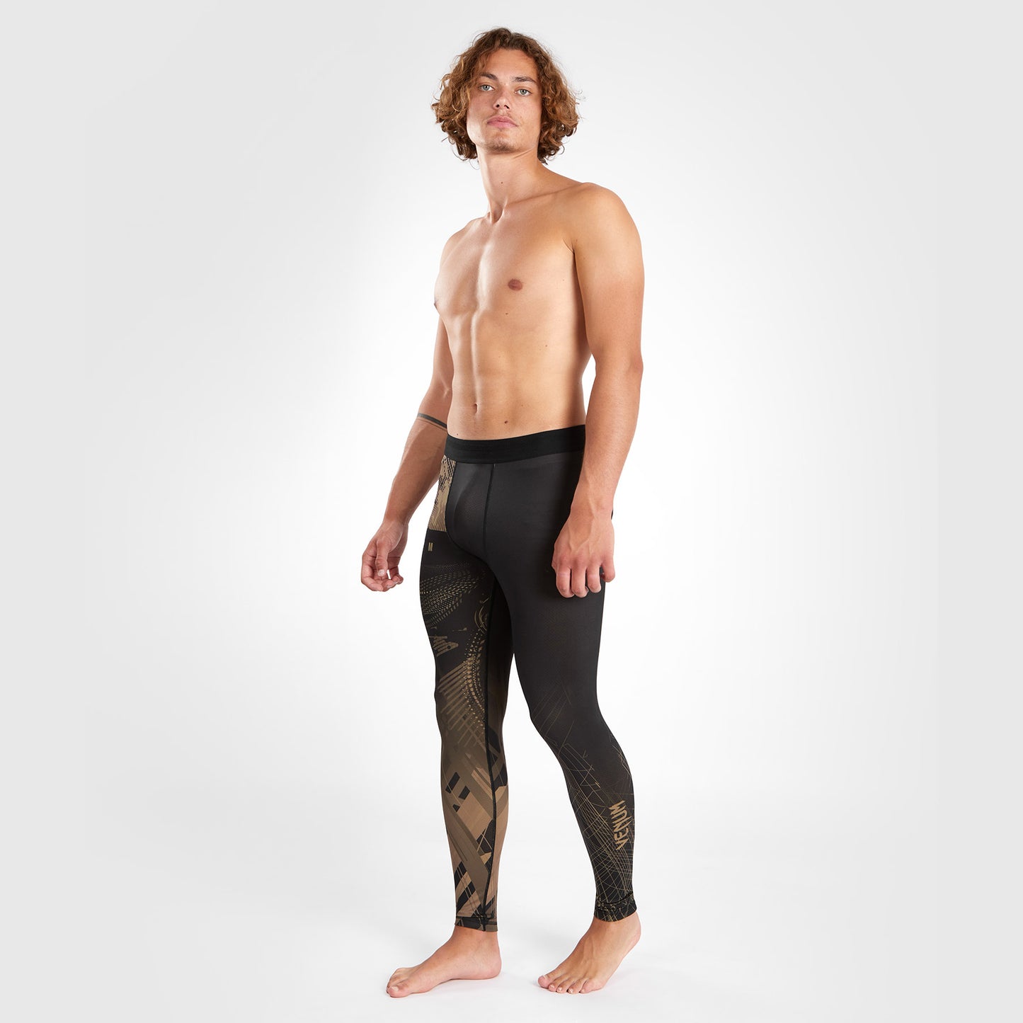 Venum Gorilla Jungle Compressiebroek - Zwart/Zand