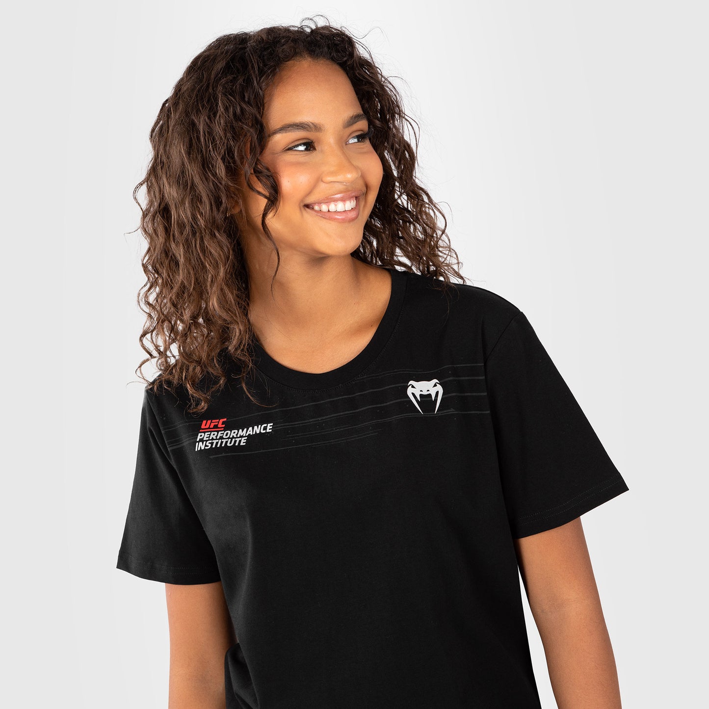 UFC Venum Performance Institute 2.0 Dames T-Shirt - Zwart/Rood