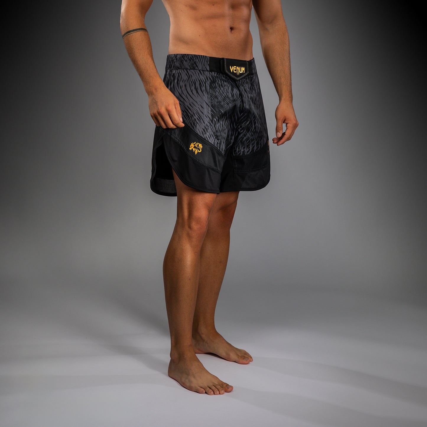 Venum x Chimaev Fightshorts - Zwart/Grijs