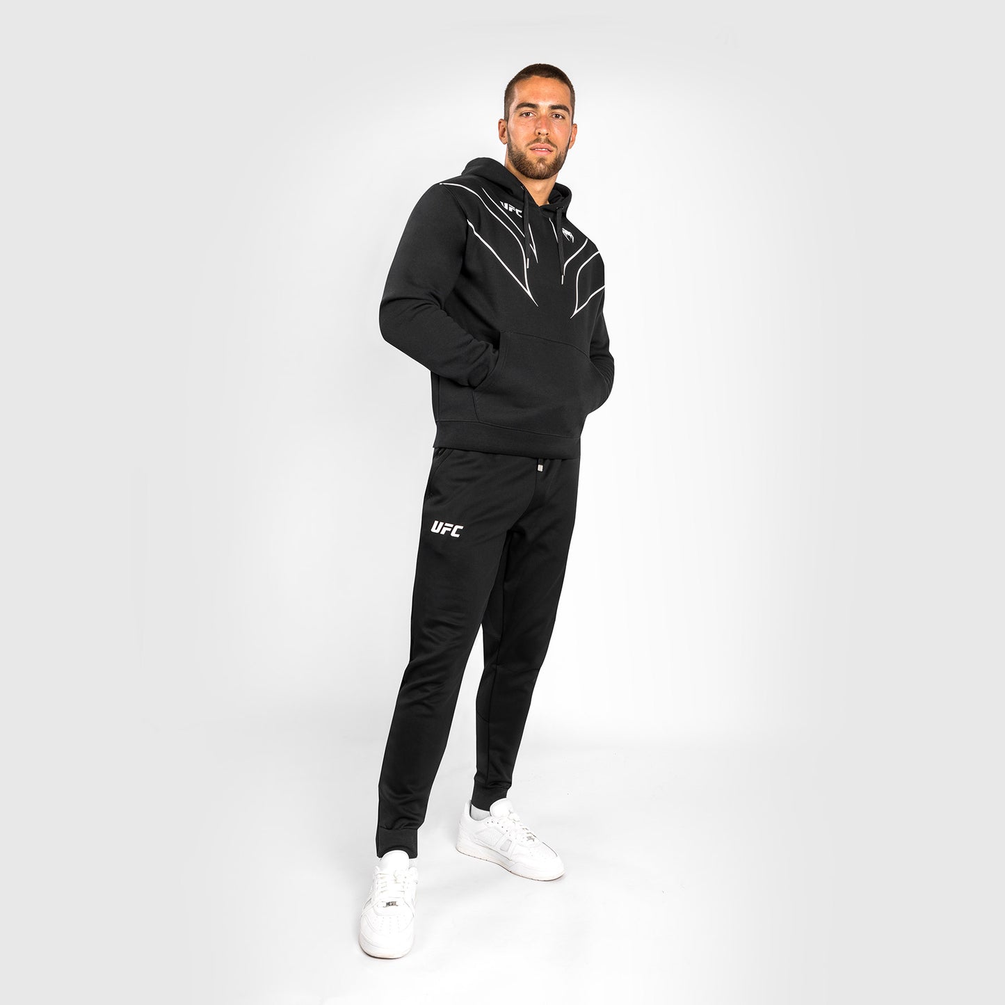 UFC Venum Fight Night 2.0 Replica Heren Hoodie - Zwart