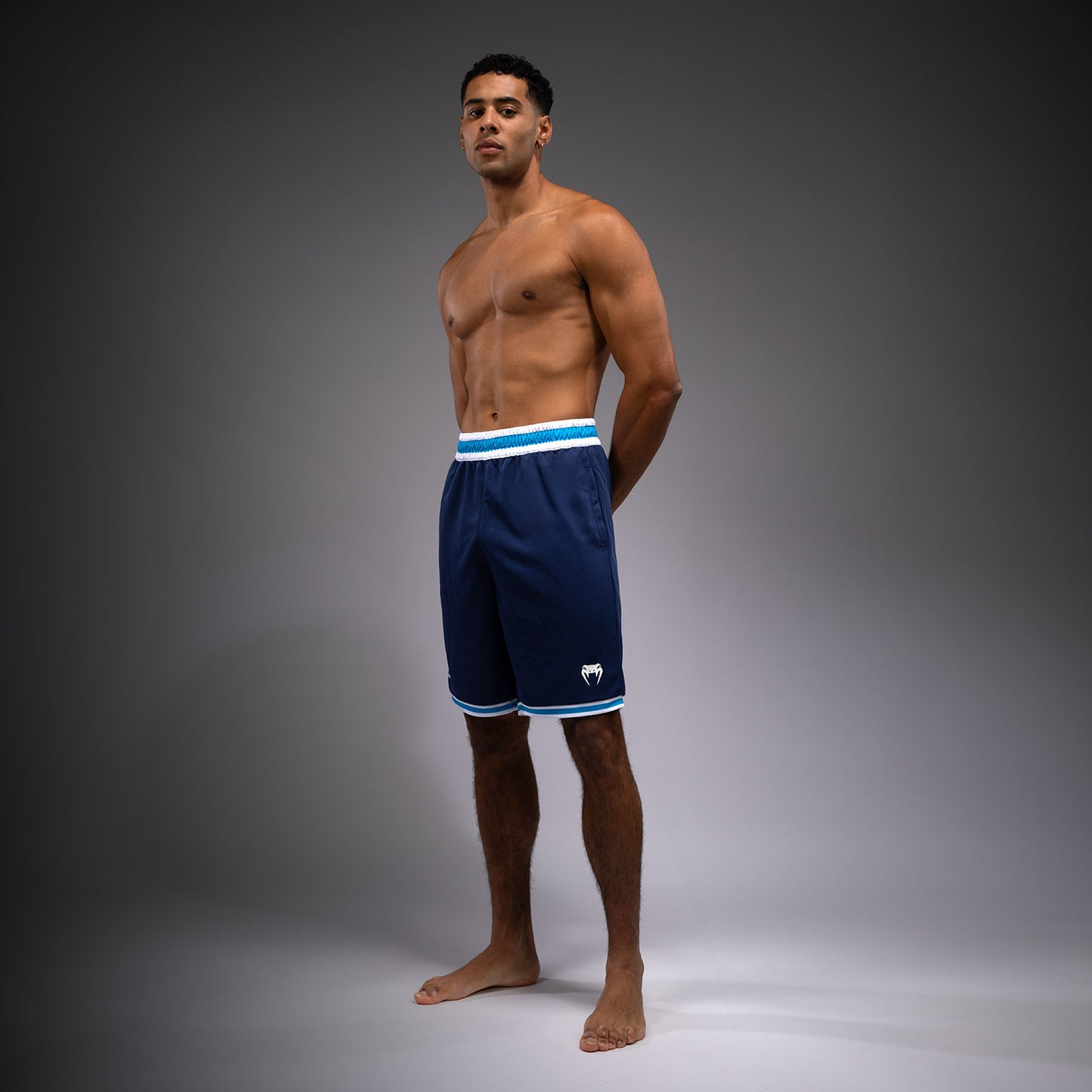 Venum x Top Rank Original Heren Basketbalshorts - Marineblauw
