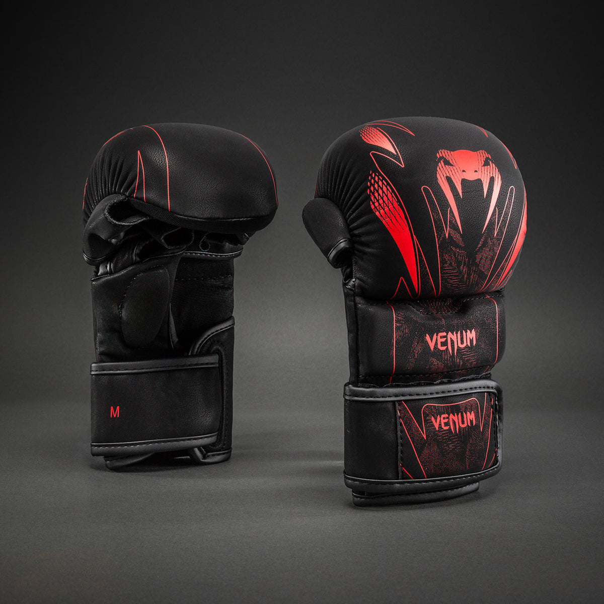 Venum Amazonia Reborn MMA-sparringhandschoenen - Zwart/Rood