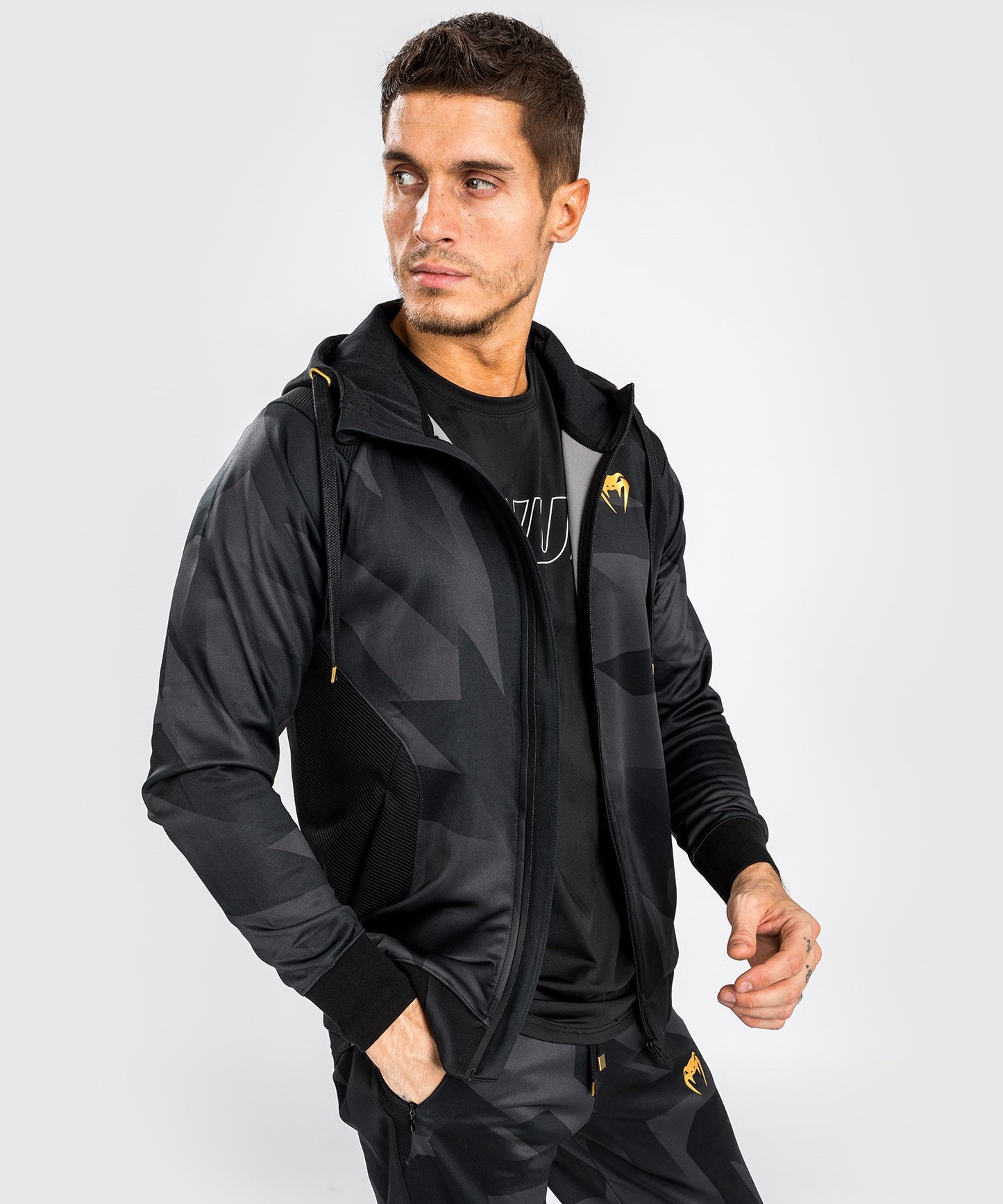 Venum Razor Hooded Sweatshirt - Zwart/Goud