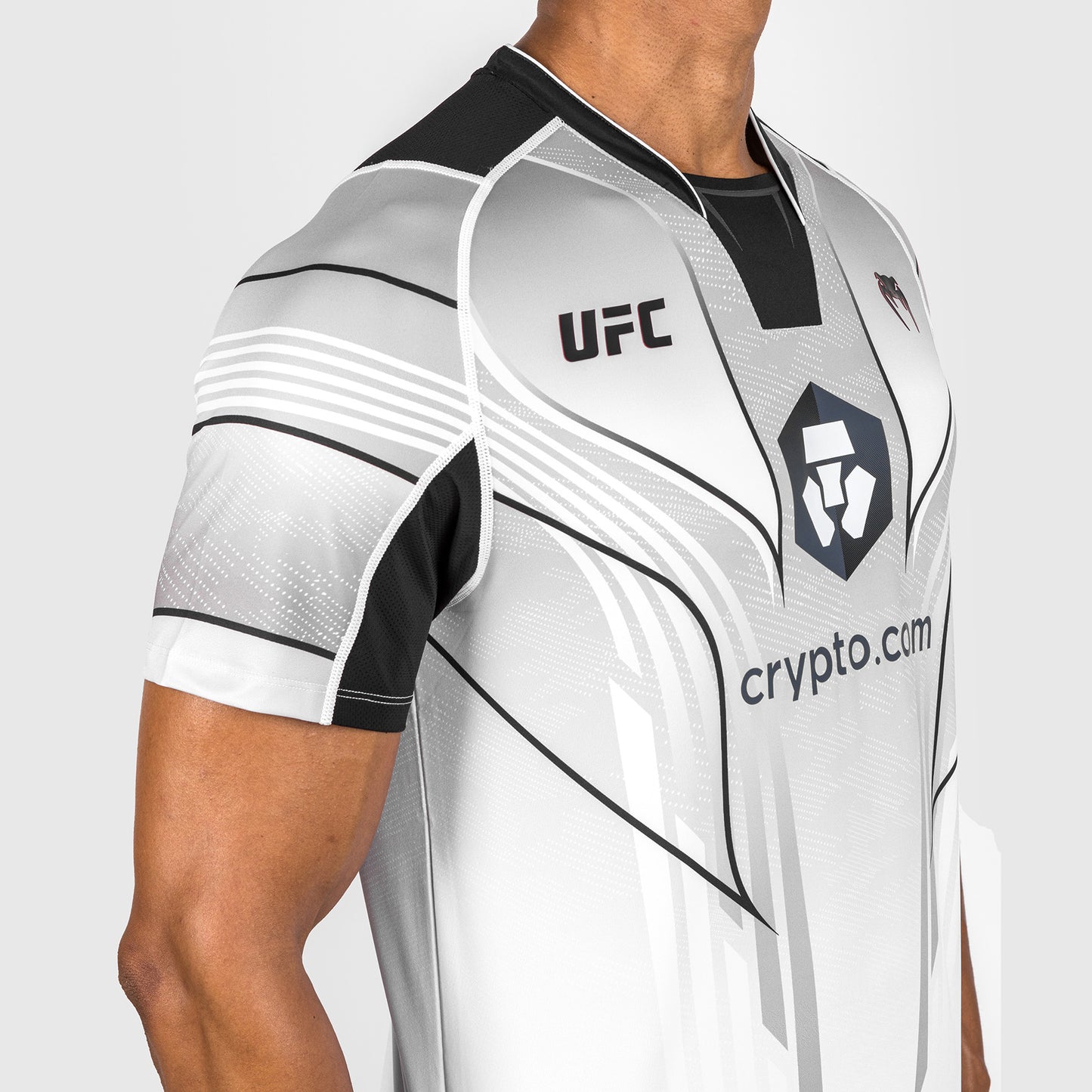 UFC Venum Gepersonaliseerde Authentic Fight Night 2.0 Heren Walkout Jersey - Wit