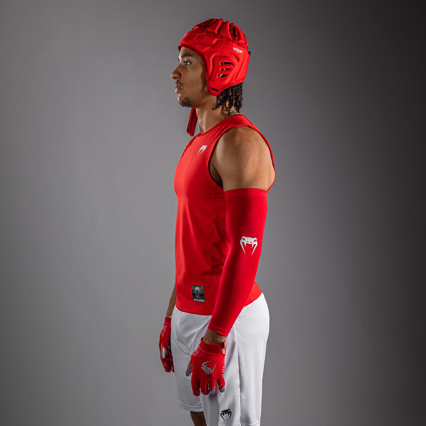 Venum Elite Football Mouwloos Compressie T-shirt - Rood